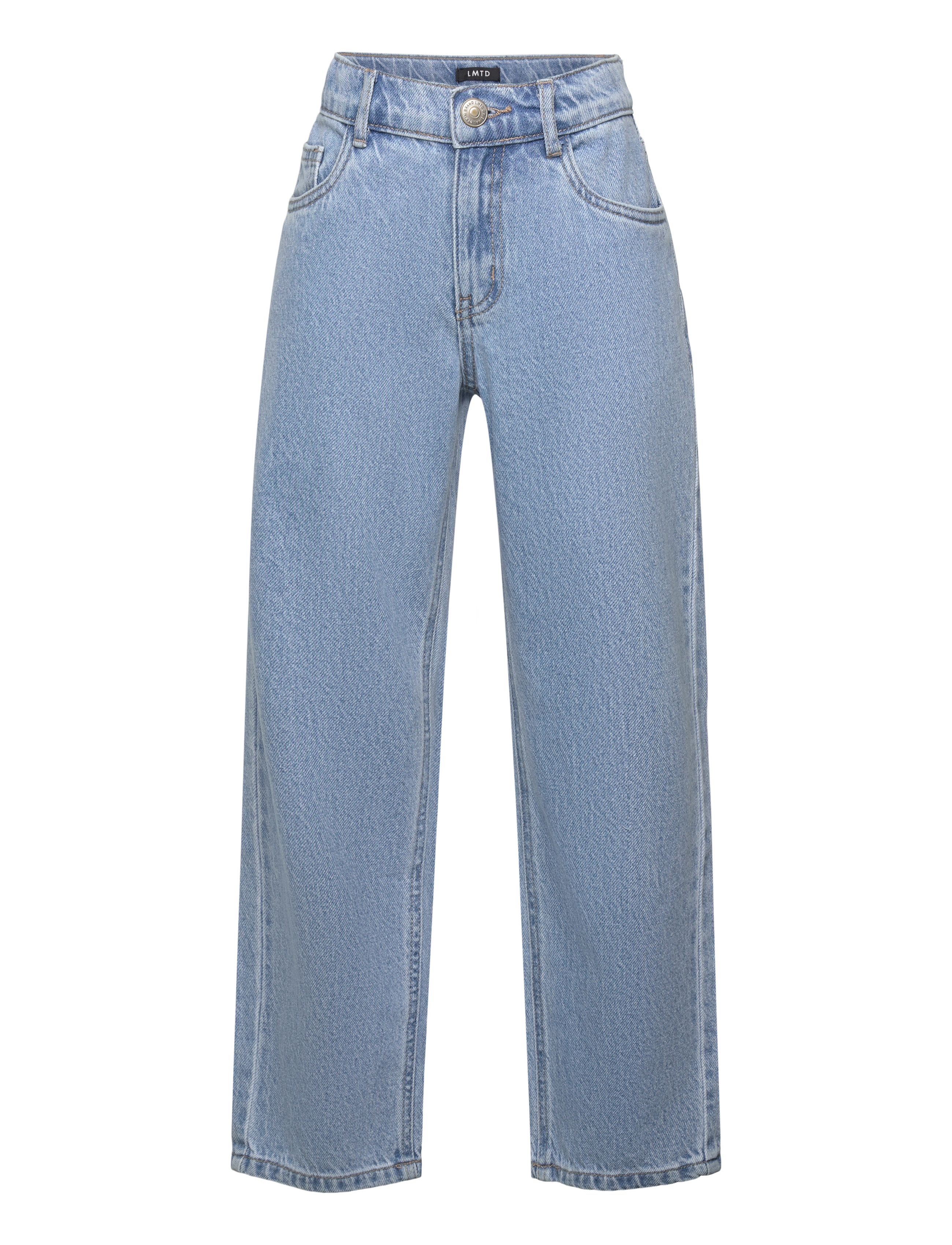 LMTD Nlmkim Dnm Dad Straight Hose Noos Blau - 140 - Kinder