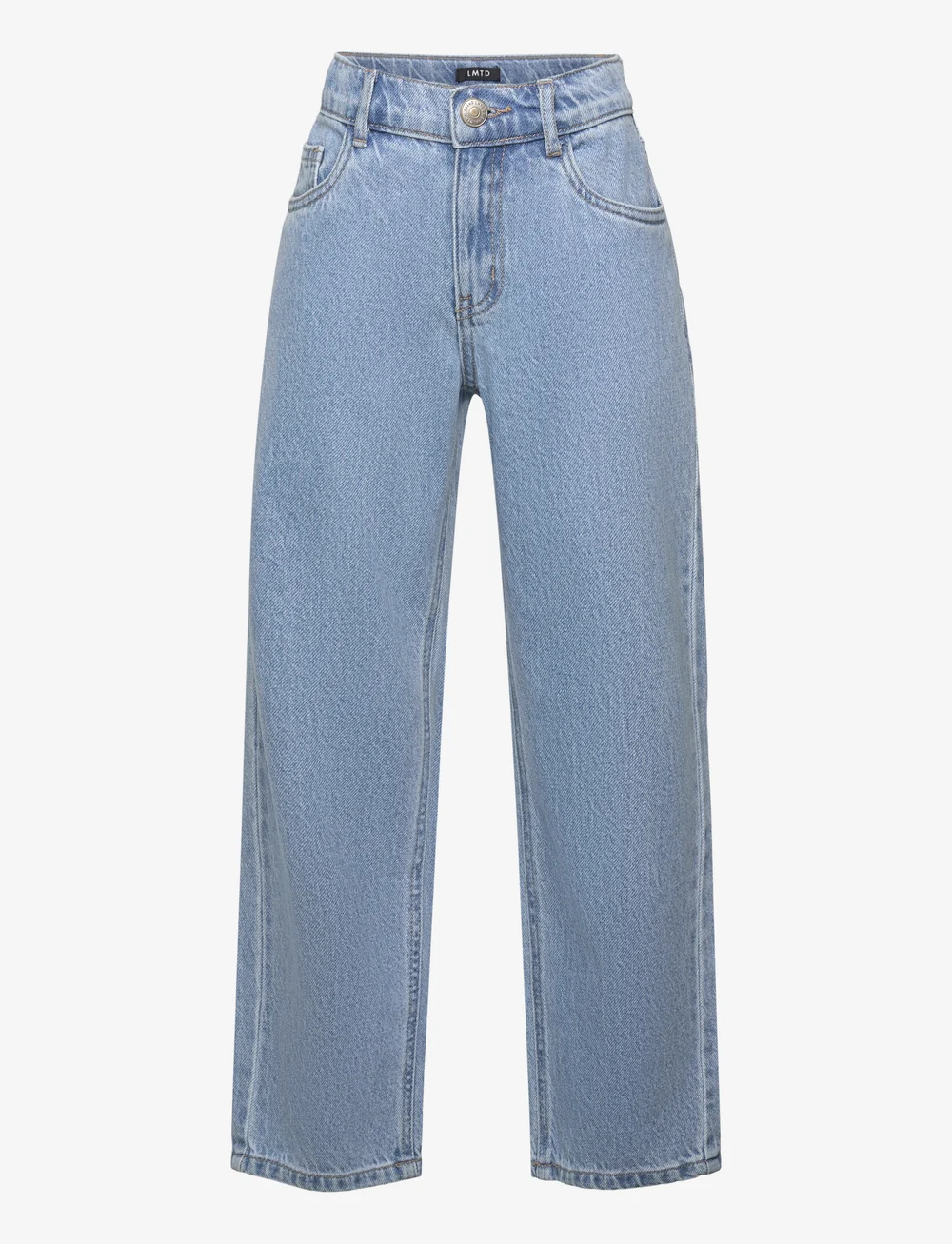 LMTD - NLMKIM DNM DAD STRAIGHT PANT NOOS - regular jeans - medium blue denim - 1