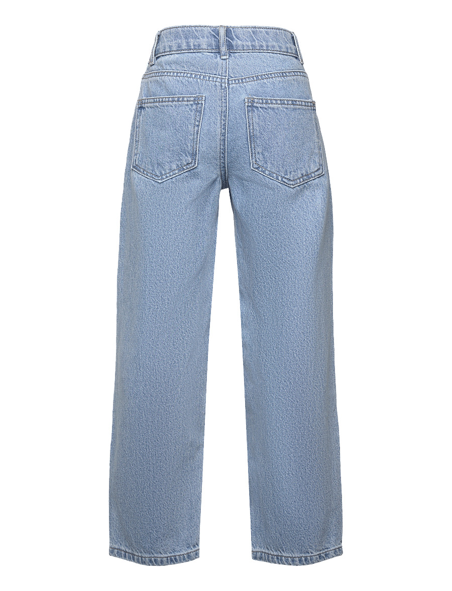 LMTD - NLMKIM DNM DAD STRAIGHT PANT NOOS - regular jeans - medium blue denim - 2