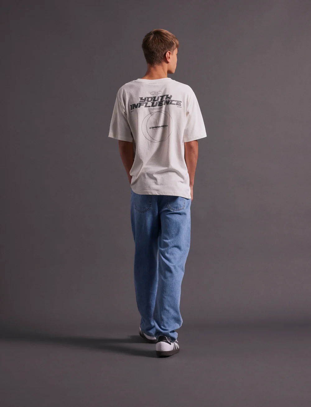 LMTD - NLMKIM DNM DAD STRAIGHT PANT NOOS - regular jeans - medium blue denim - 4