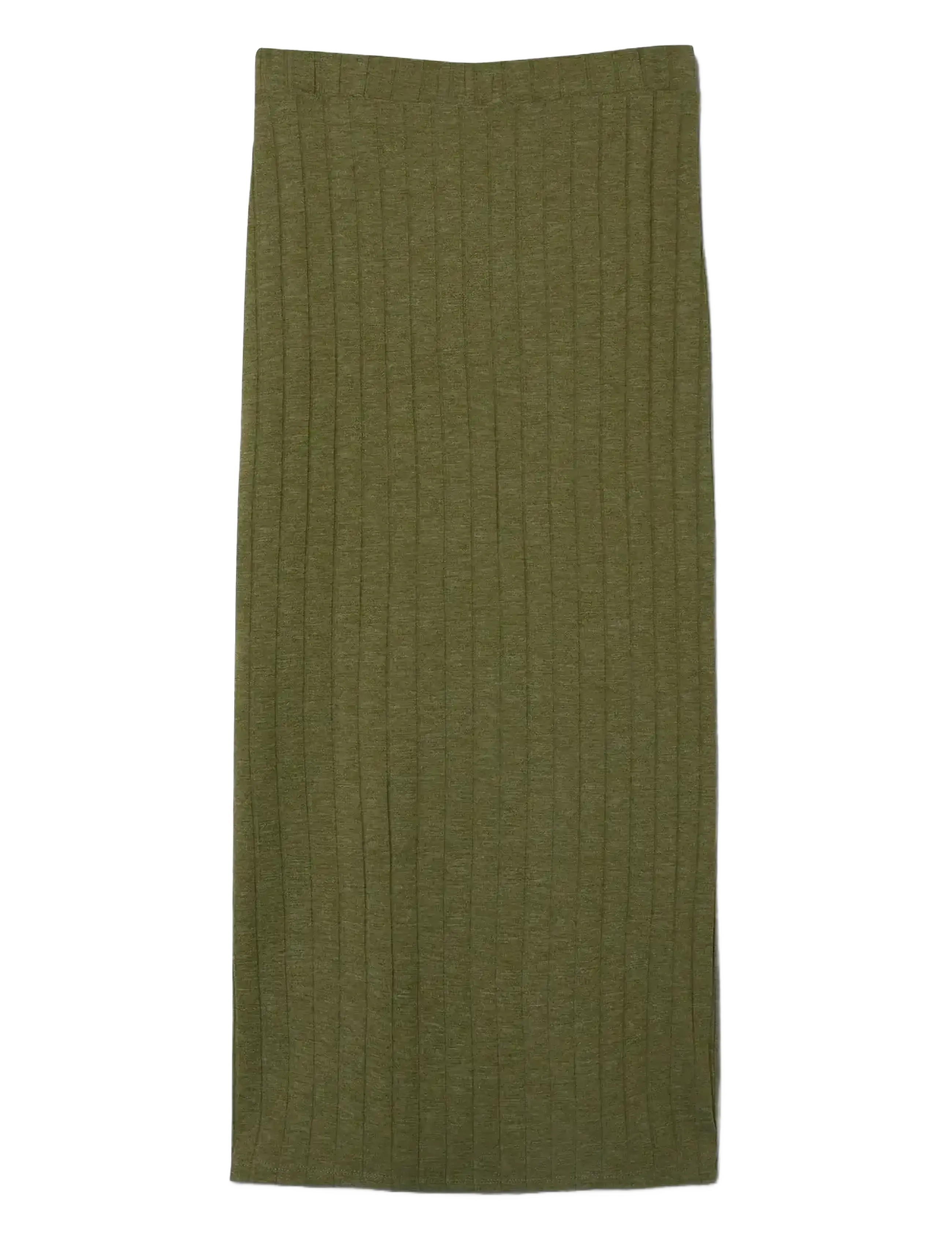 LMTD - NLFLUNNE LONG SLIM SKIRT - winter moss - 1