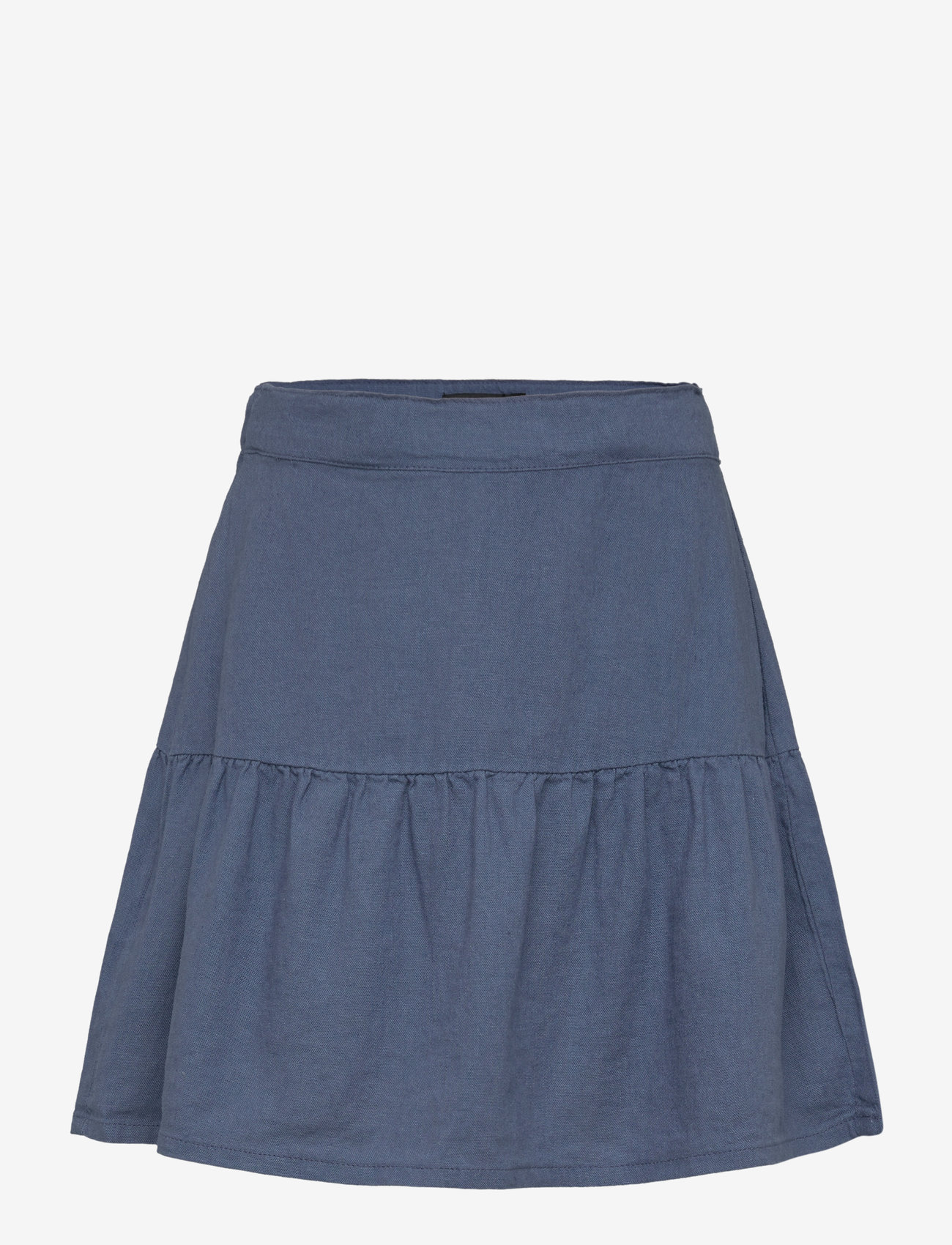 LMTD - NLFHILL LINEN SHORT SKIRT - trumpi sijonai - vintage indigo - 0