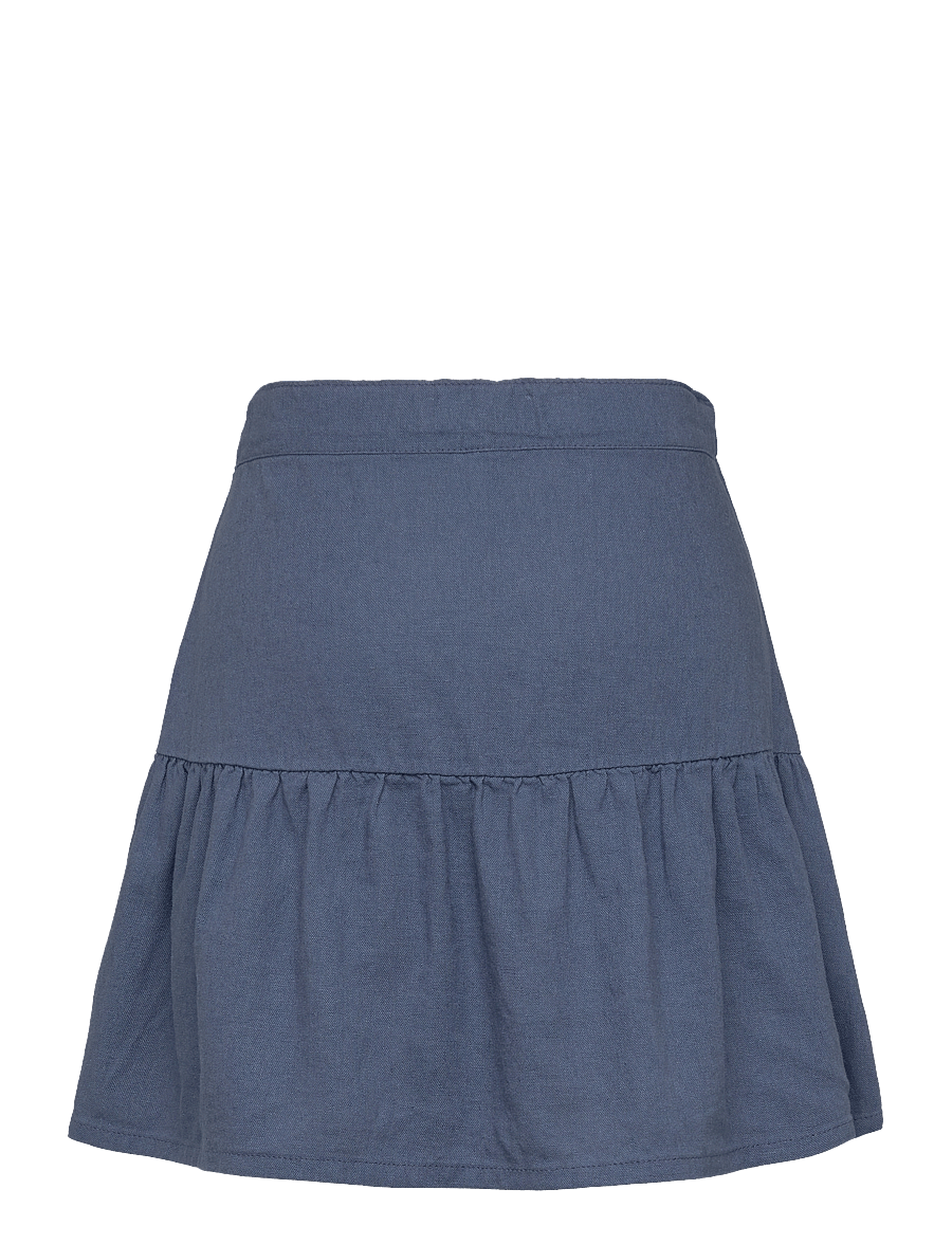 LMTD - NLFHILL LINEN SHORT SKIRT - vintage indigo - 1
