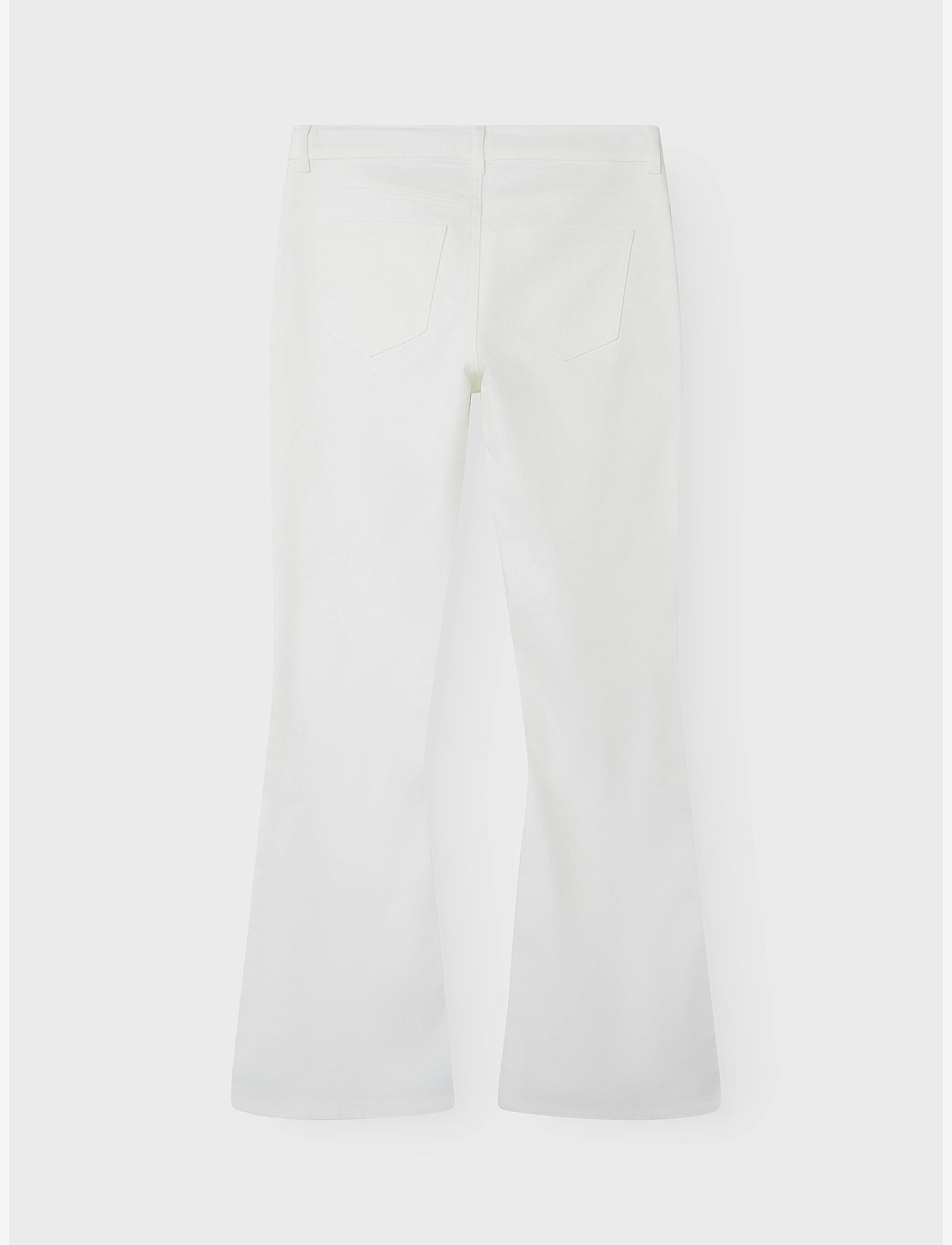 LMTD - NLFTAZZA TWI NW BOOTCUT PANT - bright white - 1