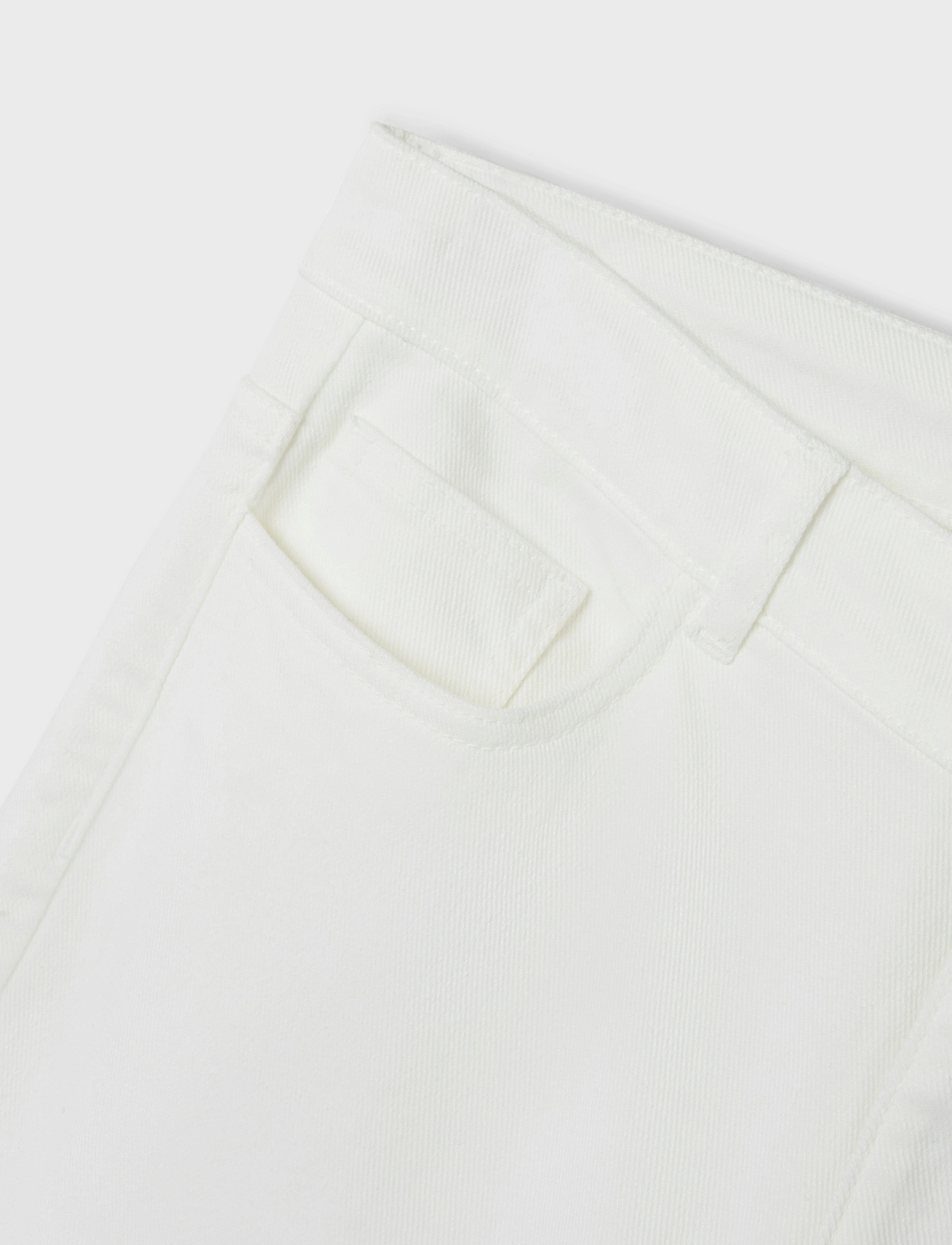 LMTD - NLFTAZZA TWI NW BOOTCUT PANT - bright white - 5