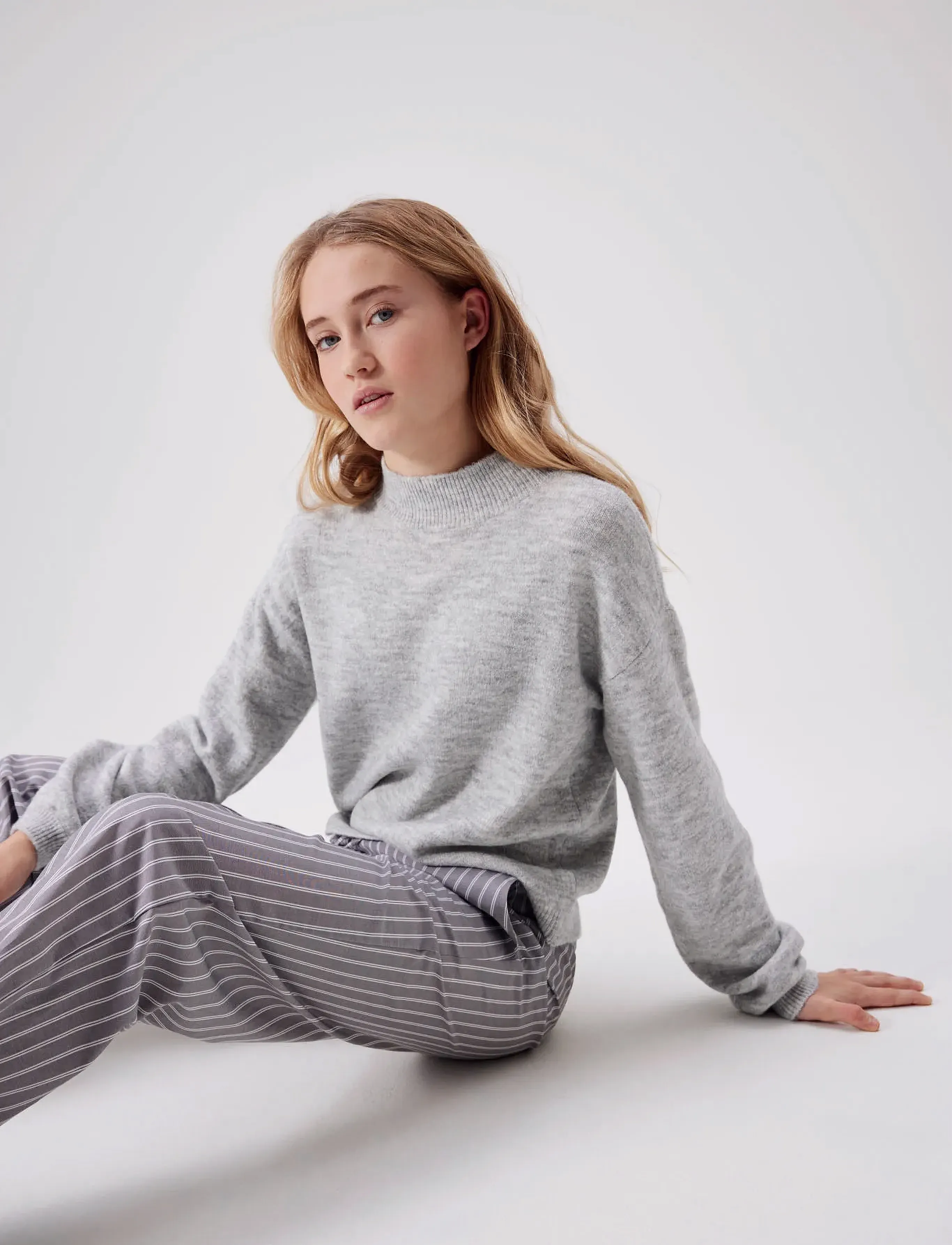 LMTD - NLFRILUCCA POPLIN PANT - quiet shade - 4