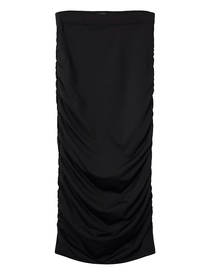 LMTD - NLFDINCI MIDI SKIRT - midi kjolar - black - 0