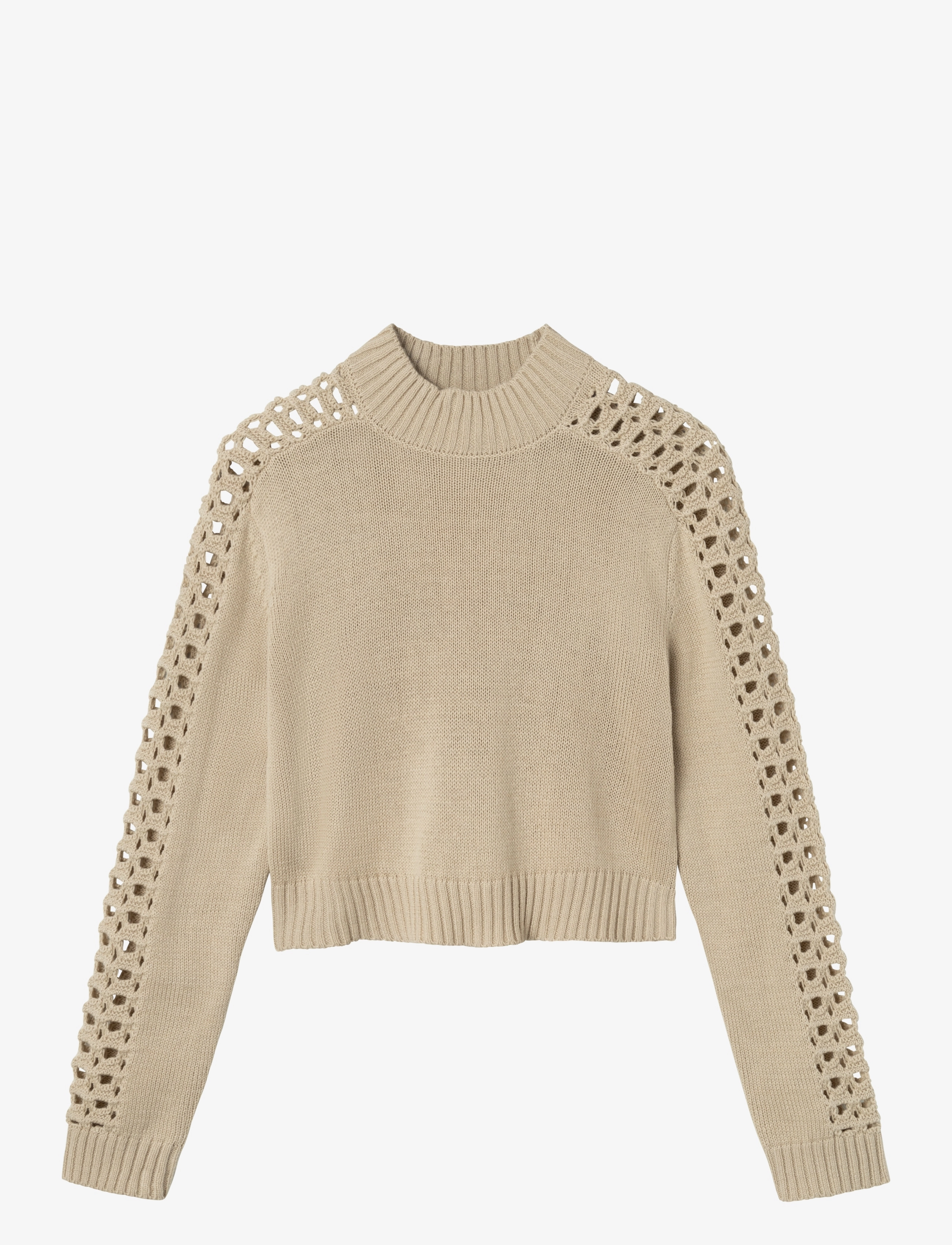 NLFNILUCCA LS SHORT KNIT - PEYOTE