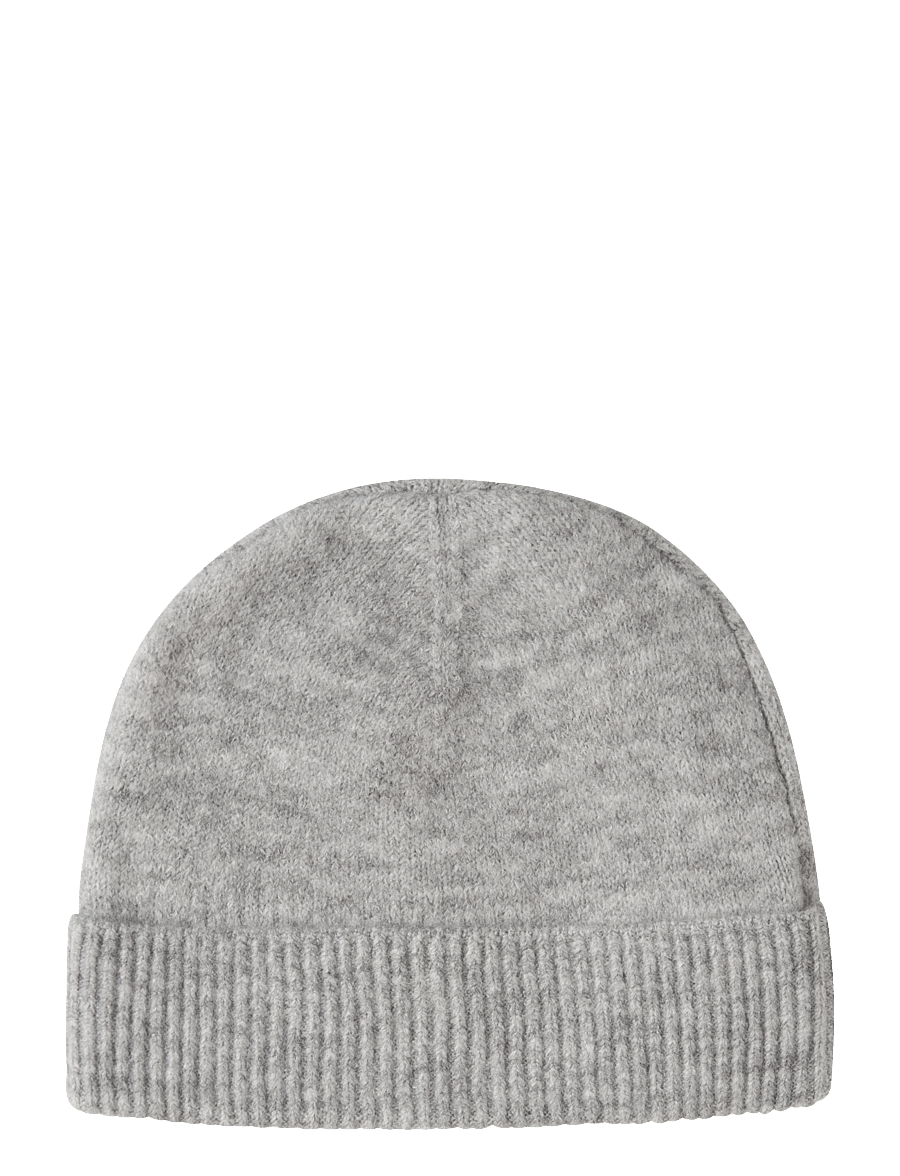 LMTD - NLFLODET KNIT HAT - beanies - light grey melange - 0