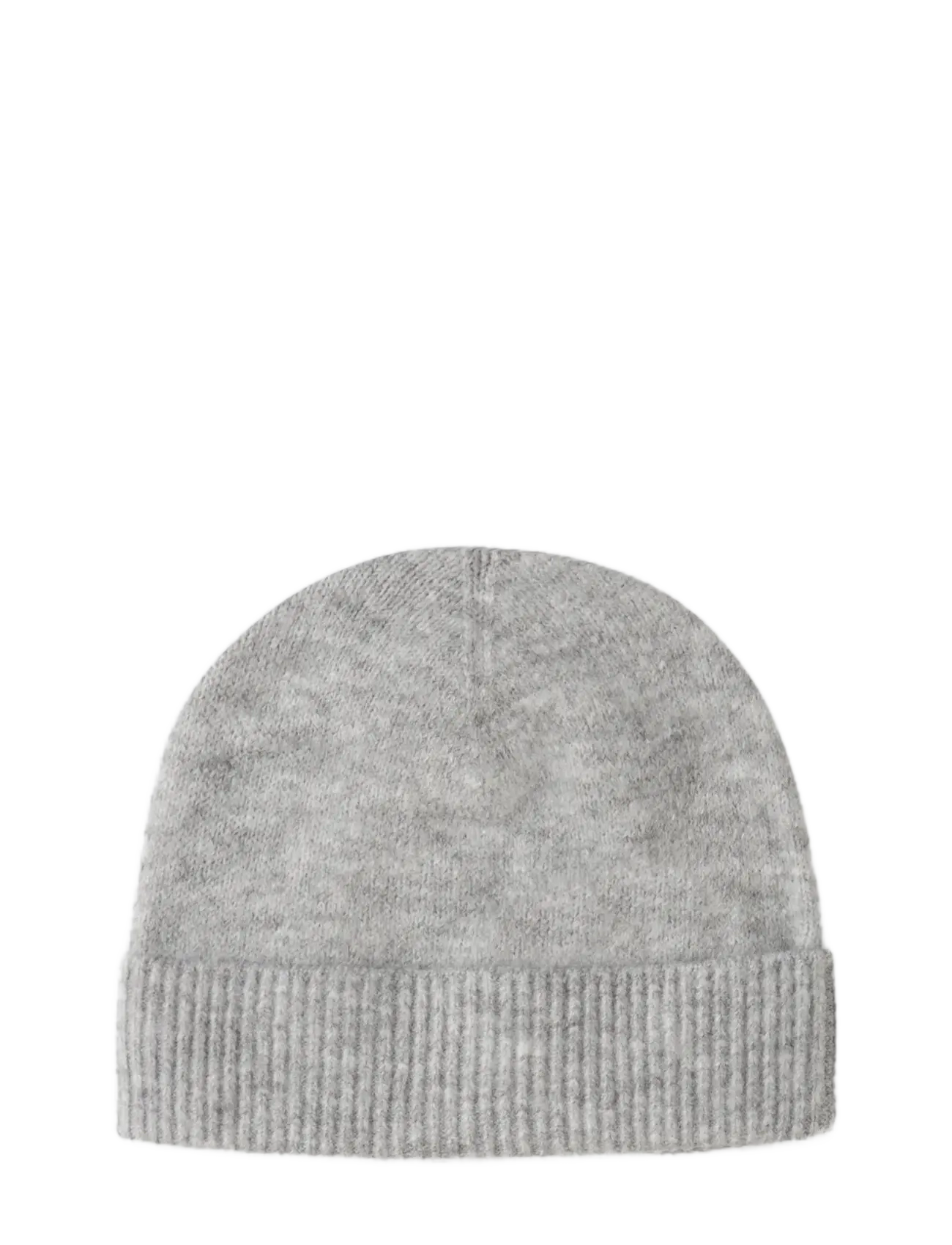 LMTD - NLFLODET KNIT HAT - beanies - light grey melange - 1