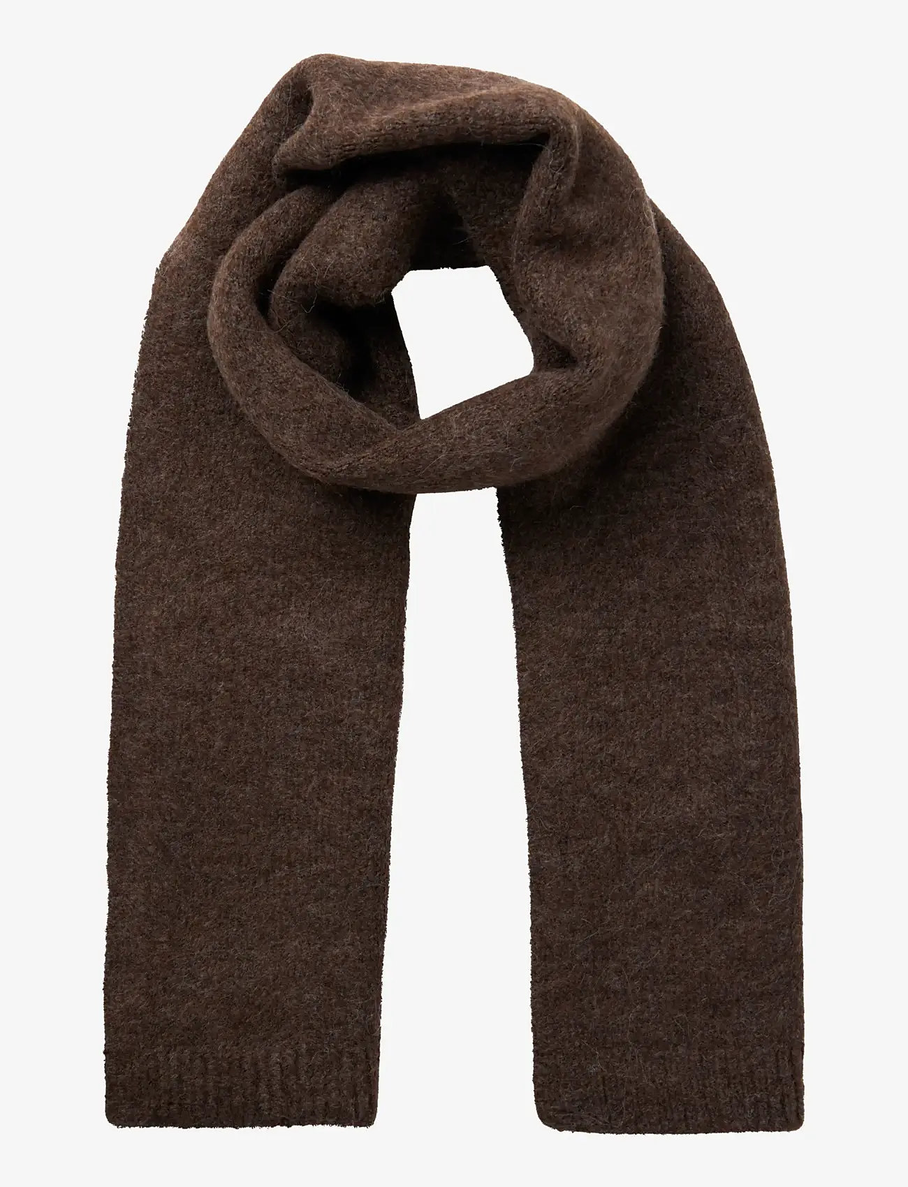 LMTD - NLFLODET KNIT SCARF - lakati - chocolate brown - 0