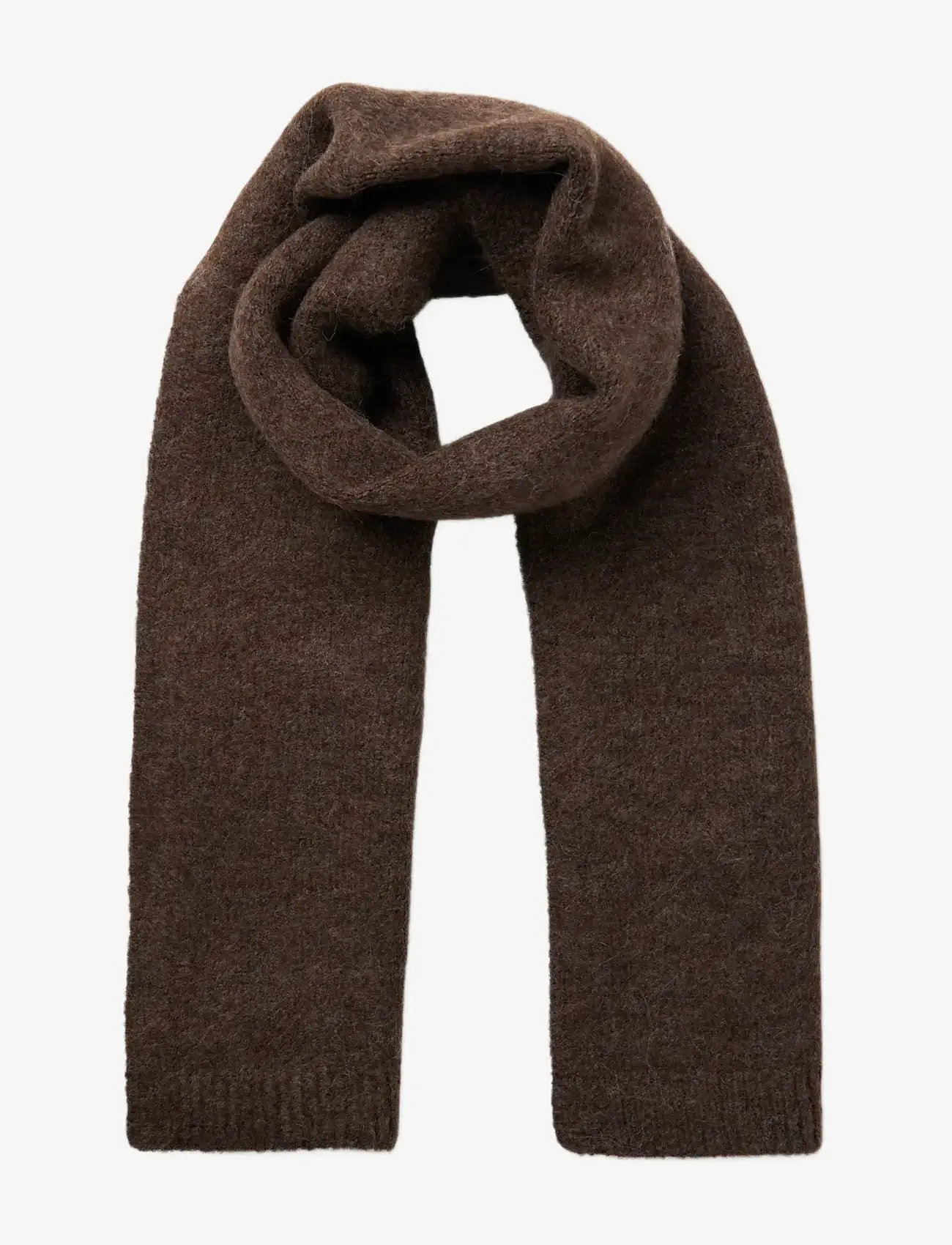 LMTD - NLFLODET KNIT SCARF - lakati - chocolate brown - 1