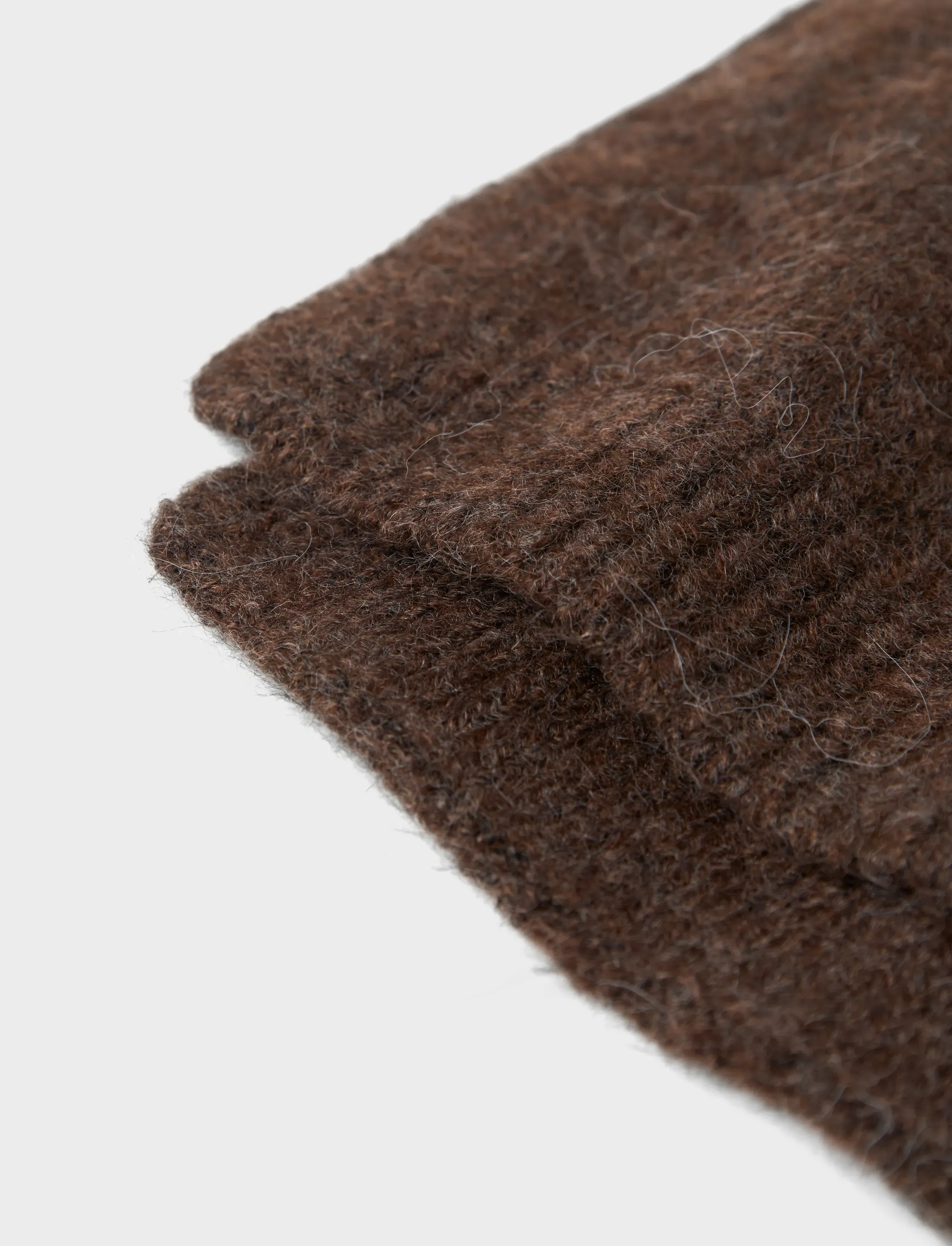 LMTD - NLFLODET KNIT SCARF - Šalikai - chocolate brown - 3