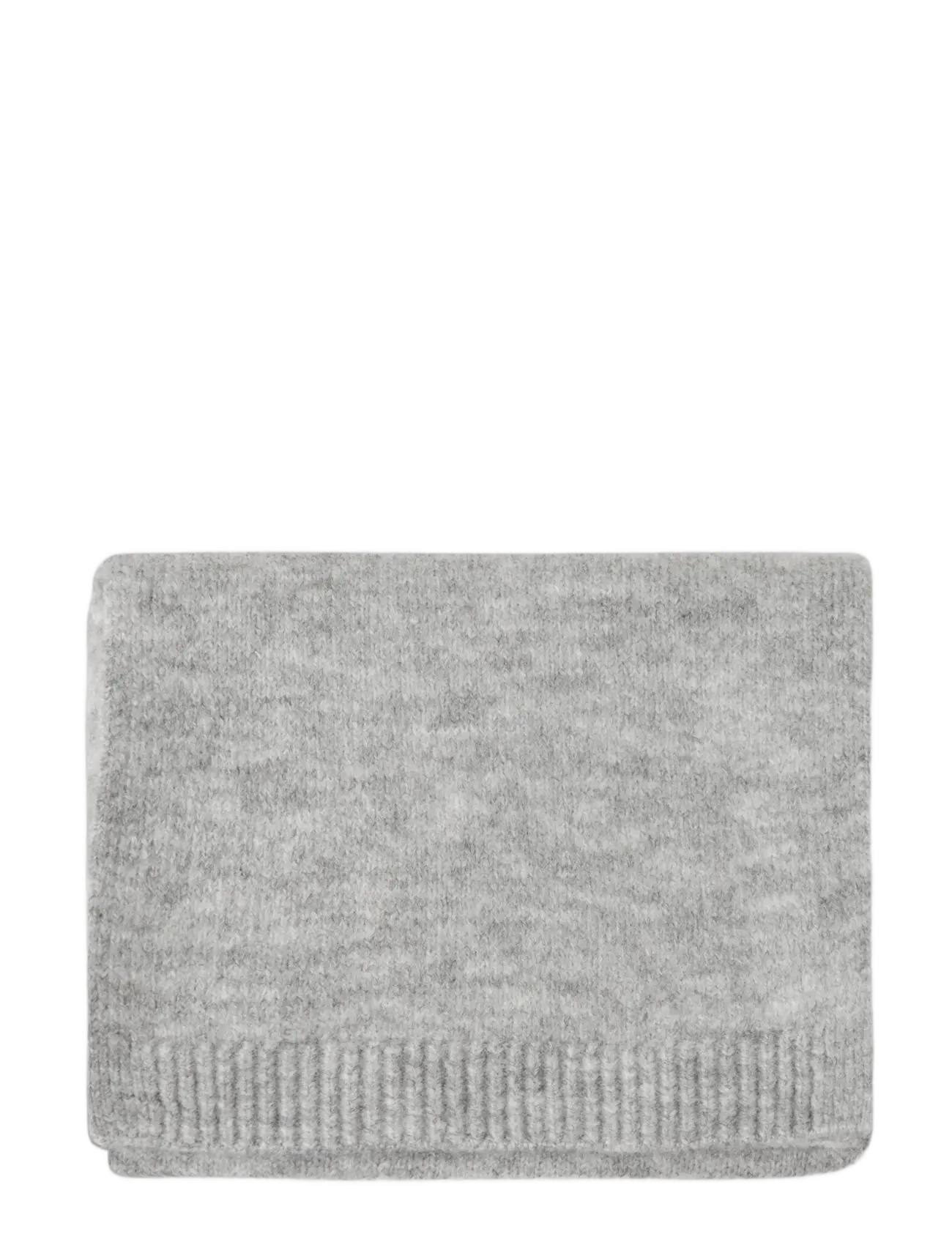 LMTD - NLFLODET KNIT SCARF - akcesoria - light grey melange - 1