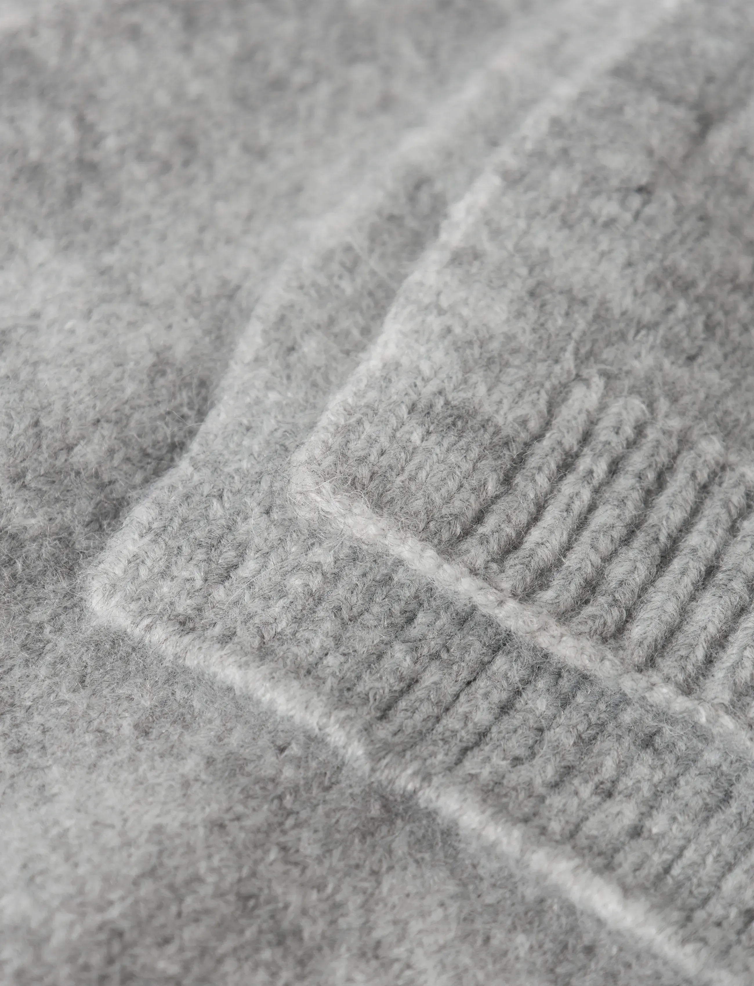 LMTD - NLFLODET KNIT SCARF - akcesoria - light grey melange - 2