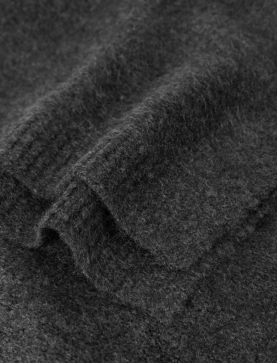 LMTD - NLFLODET KNIT SCARF - winteraccessoires - raven - 2