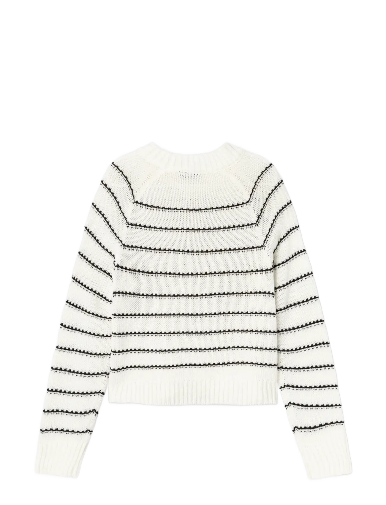 LMTD - NLFNAGILO LS O-NECK KNIT - džemprid - white alyssum - 1