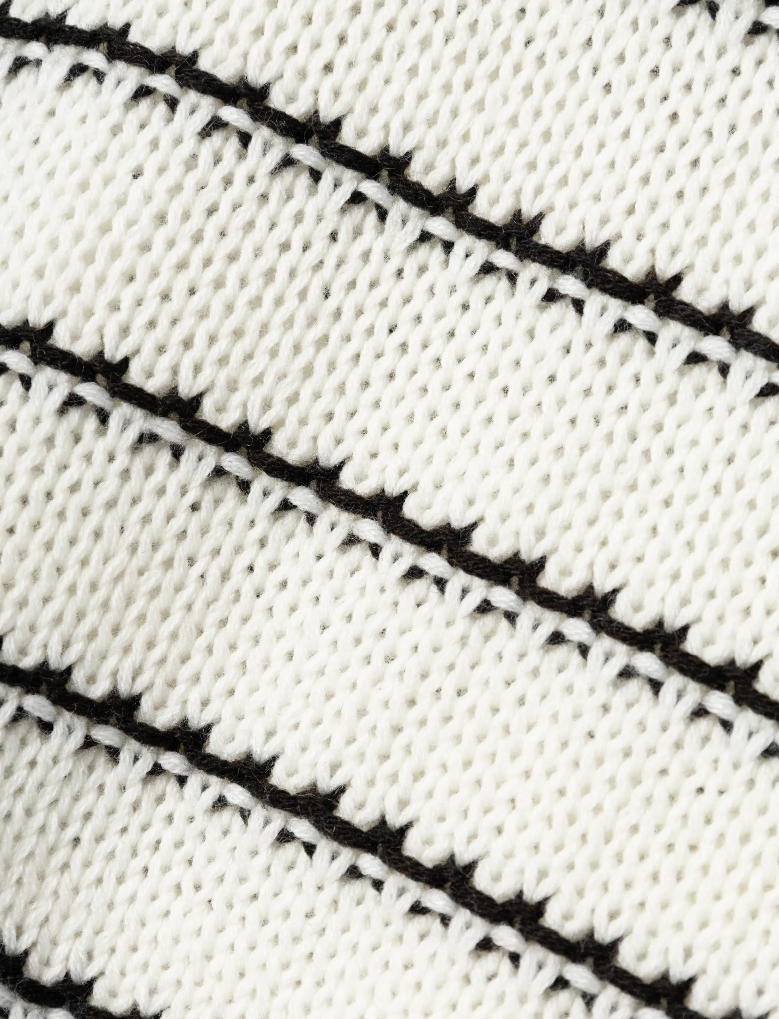 LMTD - NLFNAGILO LS O-NECK KNIT - džemprid - white alyssum - 5