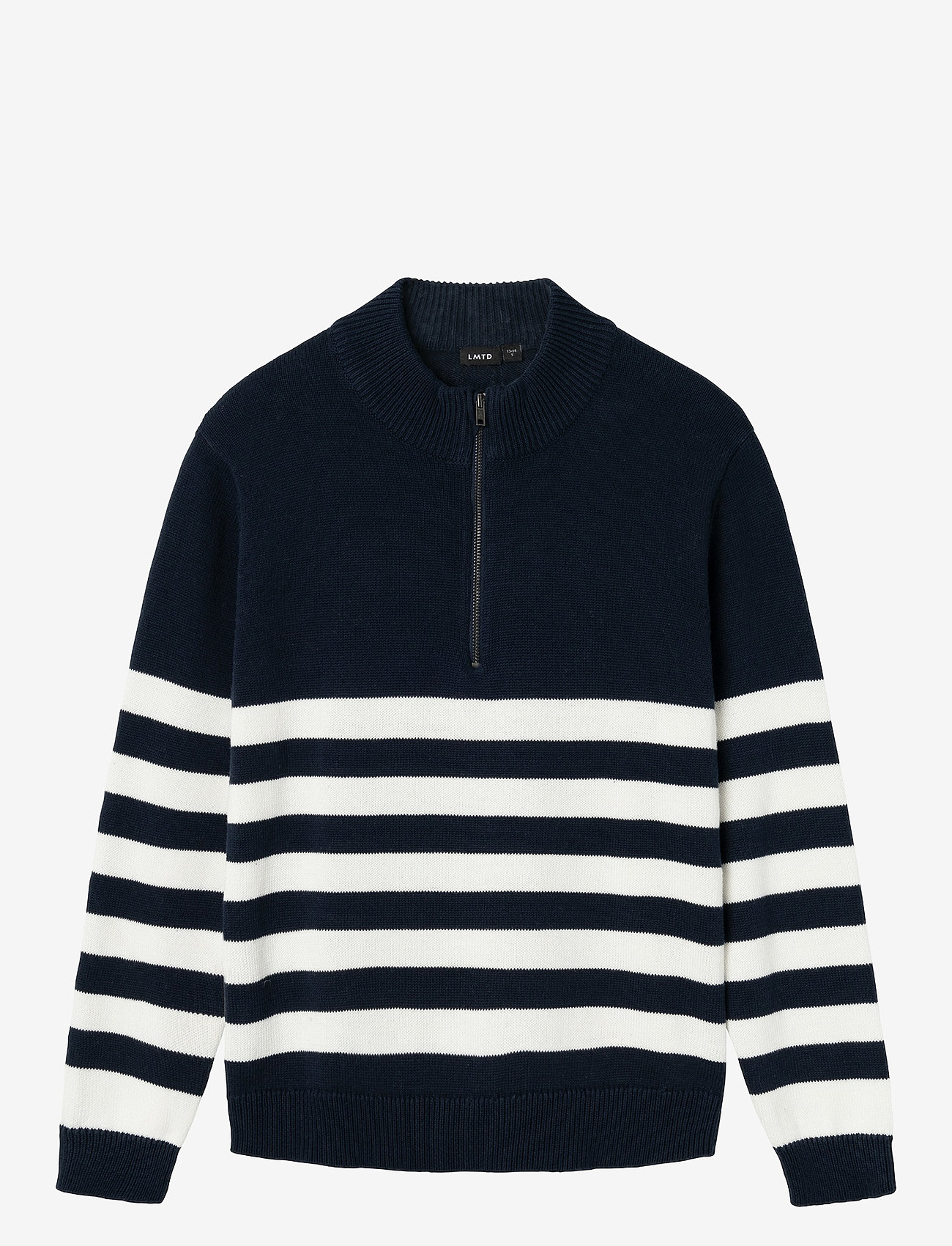 LMTD - NLMNURJO LS HALF ZIP KNIT - dark sapphire - 1