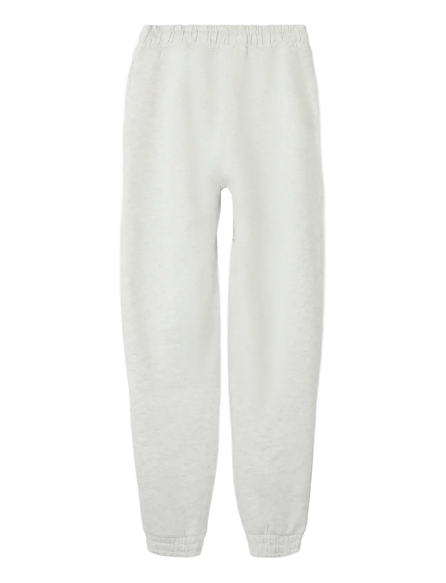 LMTD - NLNNIZU BRU SWEAT PANT NOOS - sweatpants - light grey melange - 1