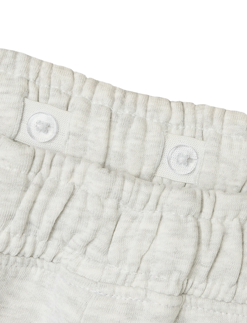 LMTD - NLNNIZU BRU SWEAT PANT NOOS - jogginghosen - light grey melange - 2