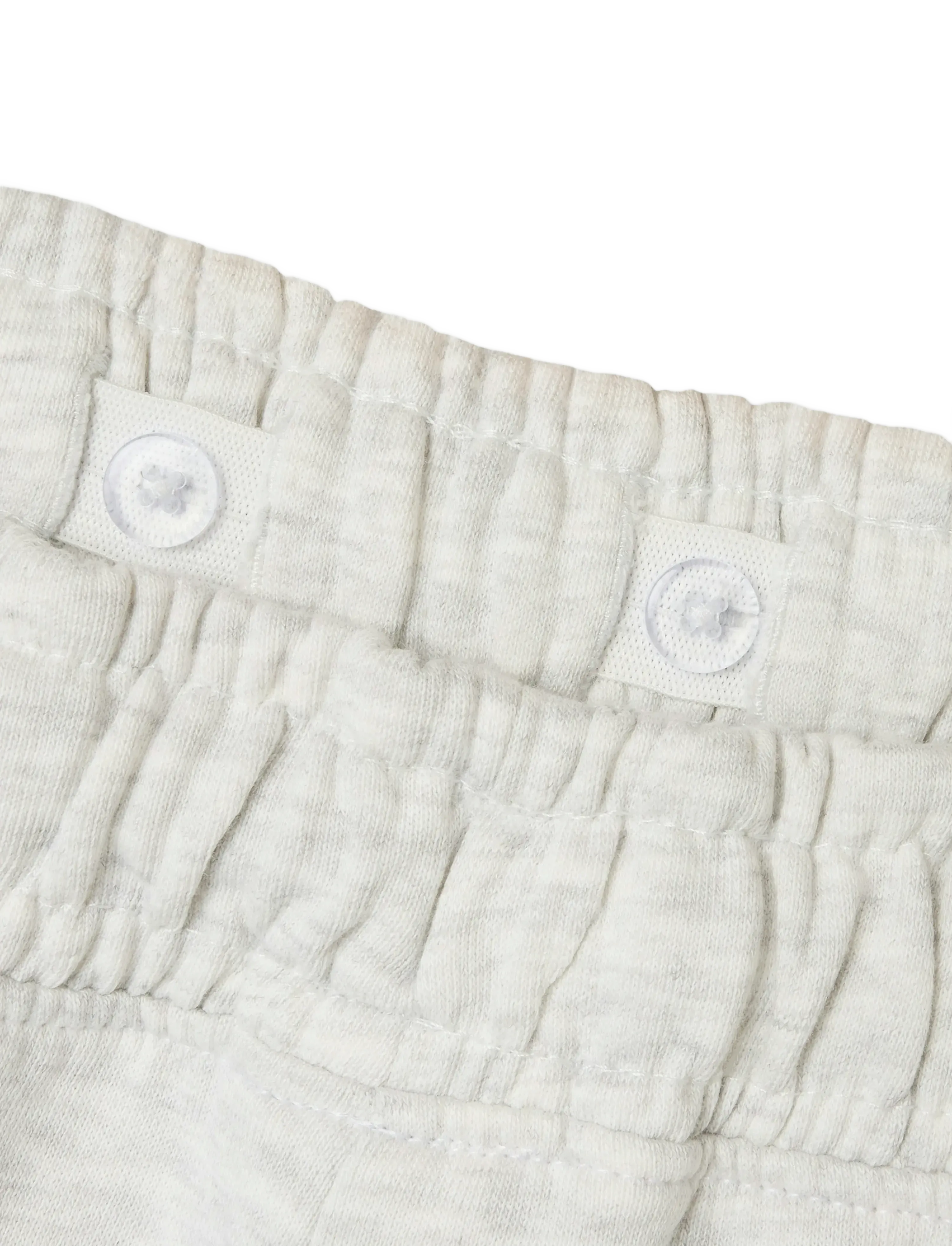 LMTD - NLNNIZU BRU SWEAT PANT NOOS - sweatpants - light grey melange - 2