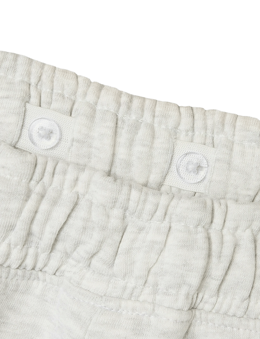 LMTD - NLNNIZU BRU SWEAT PANT NOOS - sweatpants - light grey melange - 2