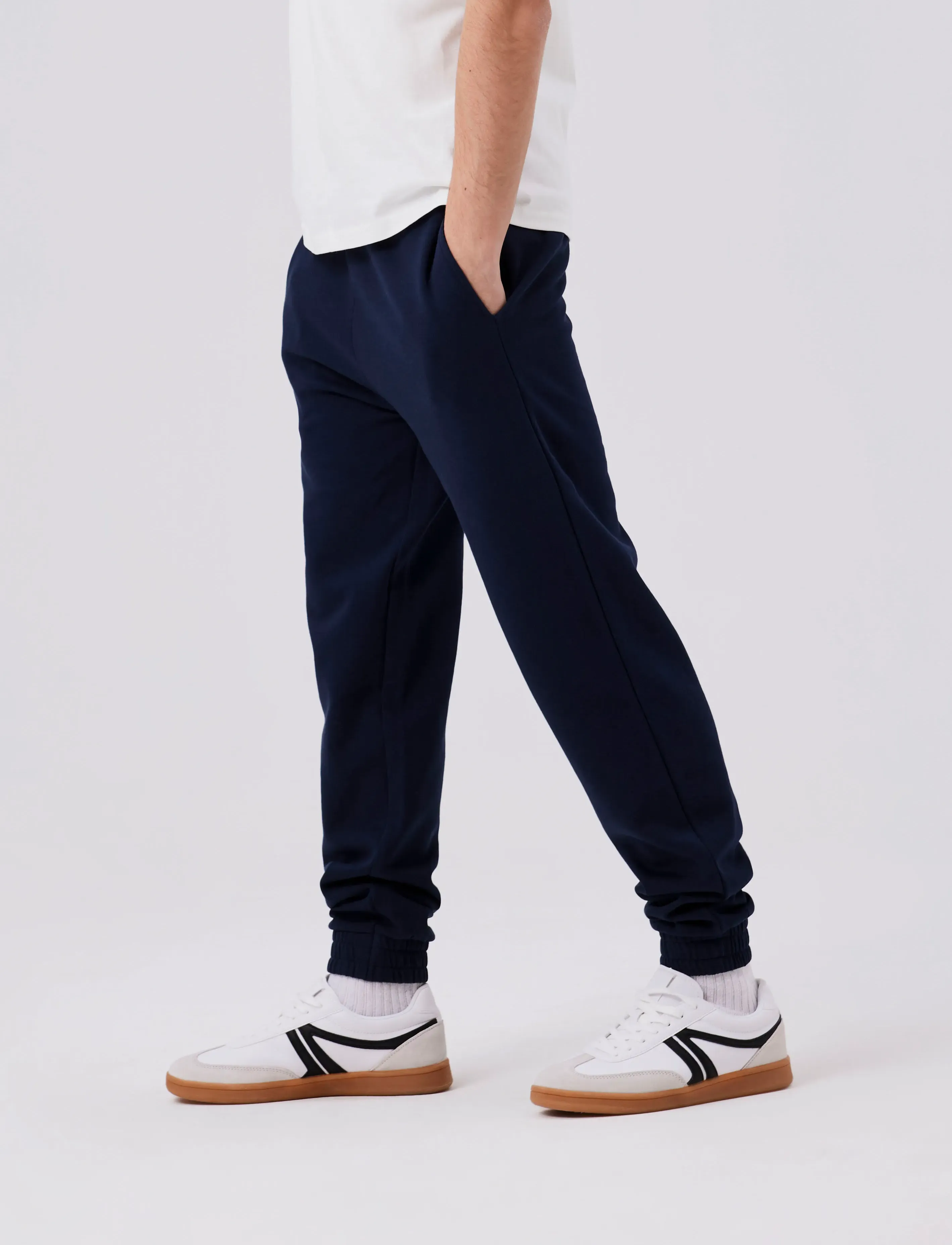 LMTD NLNNIZU BRU SWEAT PANT NOOS - Underdele - NAVY BLAZER / navy