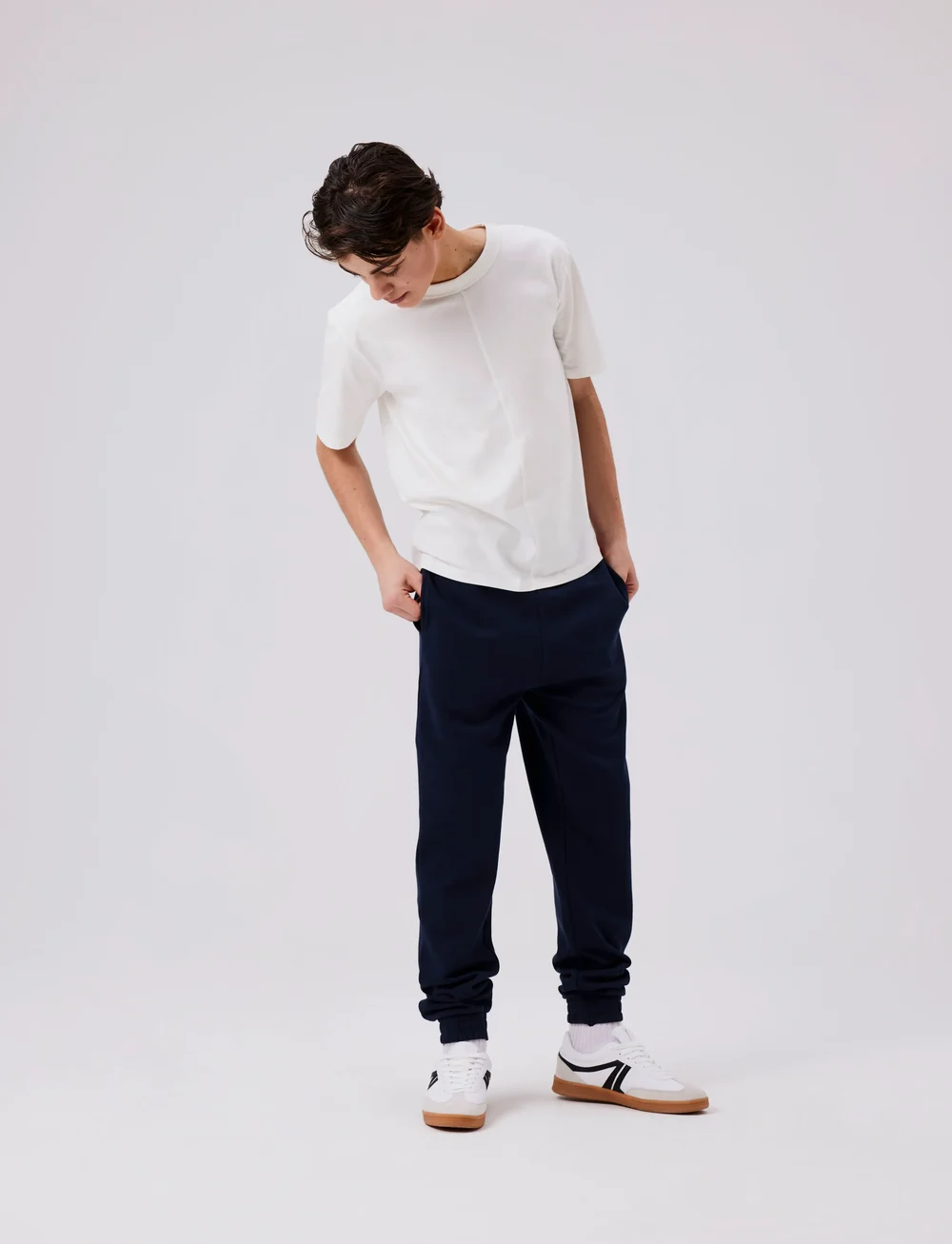 LMTD - NLNNIZU BRU SWEAT PANT NOOS - sweatpants - navy blazer - 3