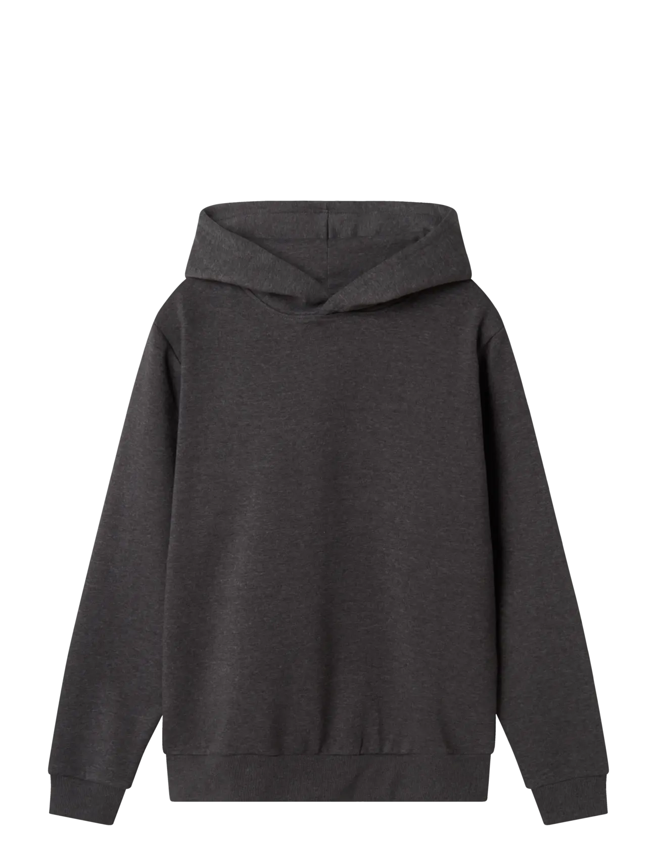 LMTD NLNNIZU LS BRU SWEAT W. HOOD NOOS - Sweatshirts & Kapuzenpullover - DARK GREY MELANGE / grey