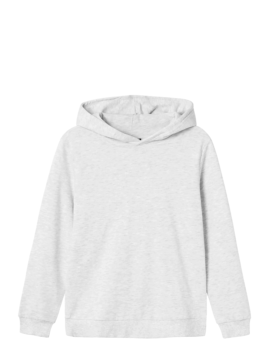 LMTD - NLNNIZU LS BRU SWEAT W. HOOD NOOS - hættetrøjer - light grey melange - 1