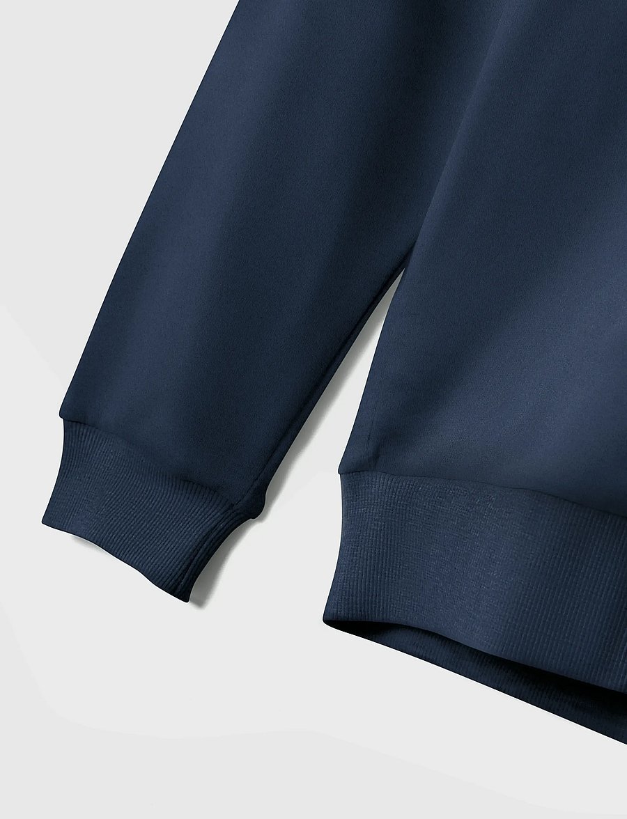 LMTD - NLNNIZU LS BRU SWEAT W. HOOD NOOS - hættetrøjer - navy blazer - 4