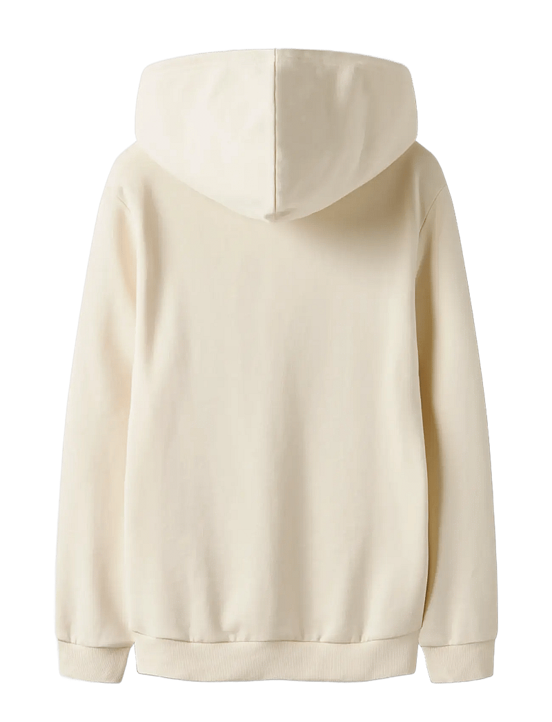 LMTD - NLNNIZU LS BRU SWEAT W. HOOD NOOS - huvtröjor - turtledove - 2