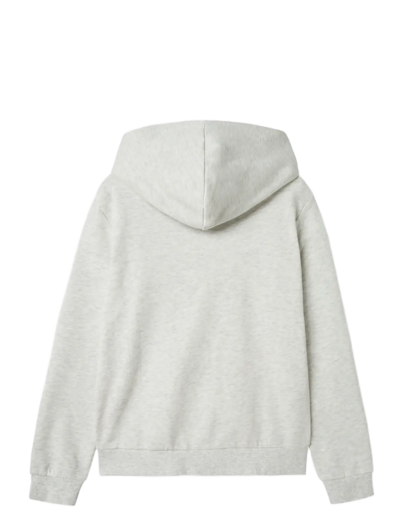 LMTD - NLNNIZU LS BRU SWEAT CARD W. HOOD NOOS - light grey melange - 1