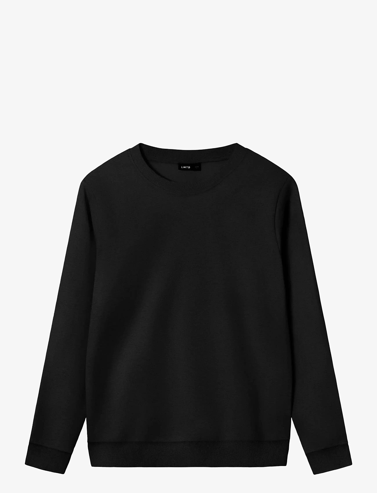 LMTD - NLNNIZU LS BRU O-NECK SWEAT NOOS - sweatshirts - black - 0
