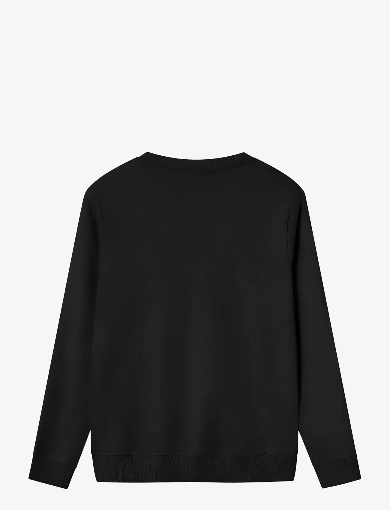LMTD - NLNNIZU LS BRU O-NECK SWEAT NOOS - sweatshirts - black - 1