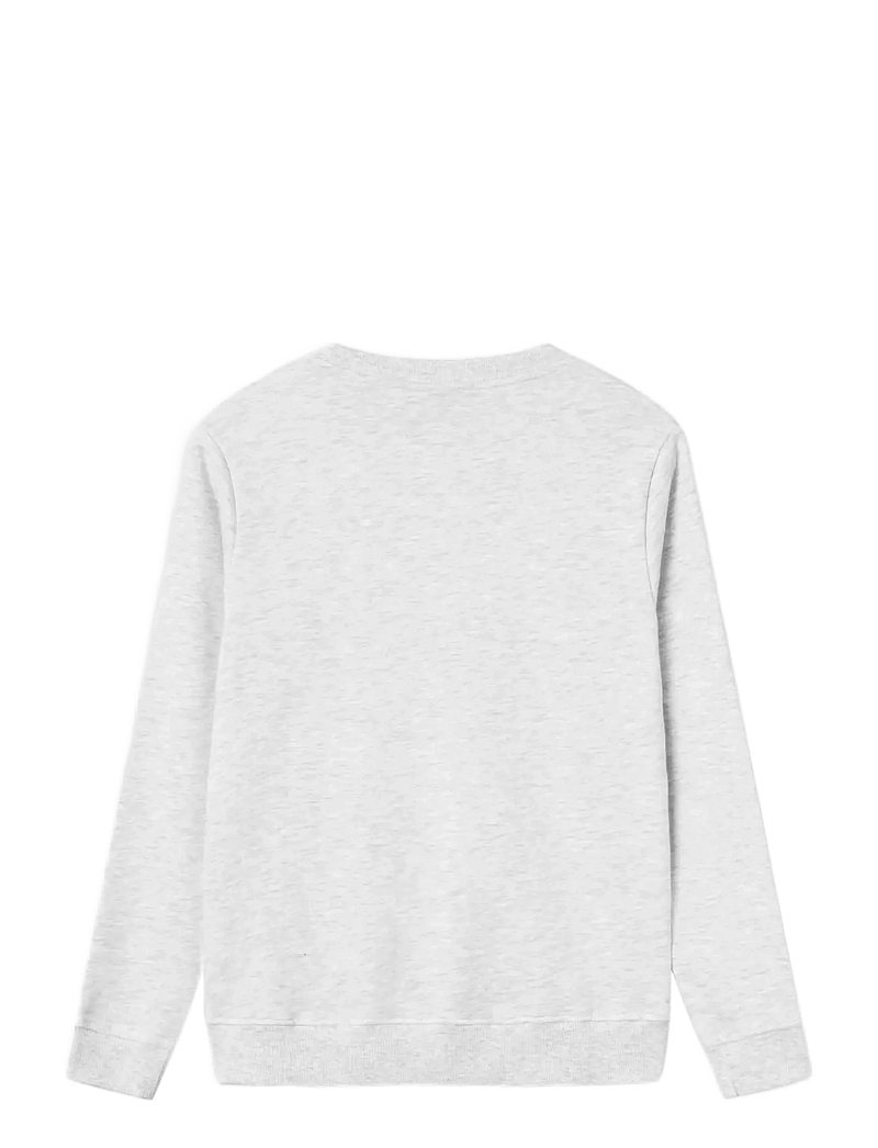 LMTD - NLNNIZU LS BRU O-NECK SWEAT NOOS - sweatshirts - light grey melange - 2