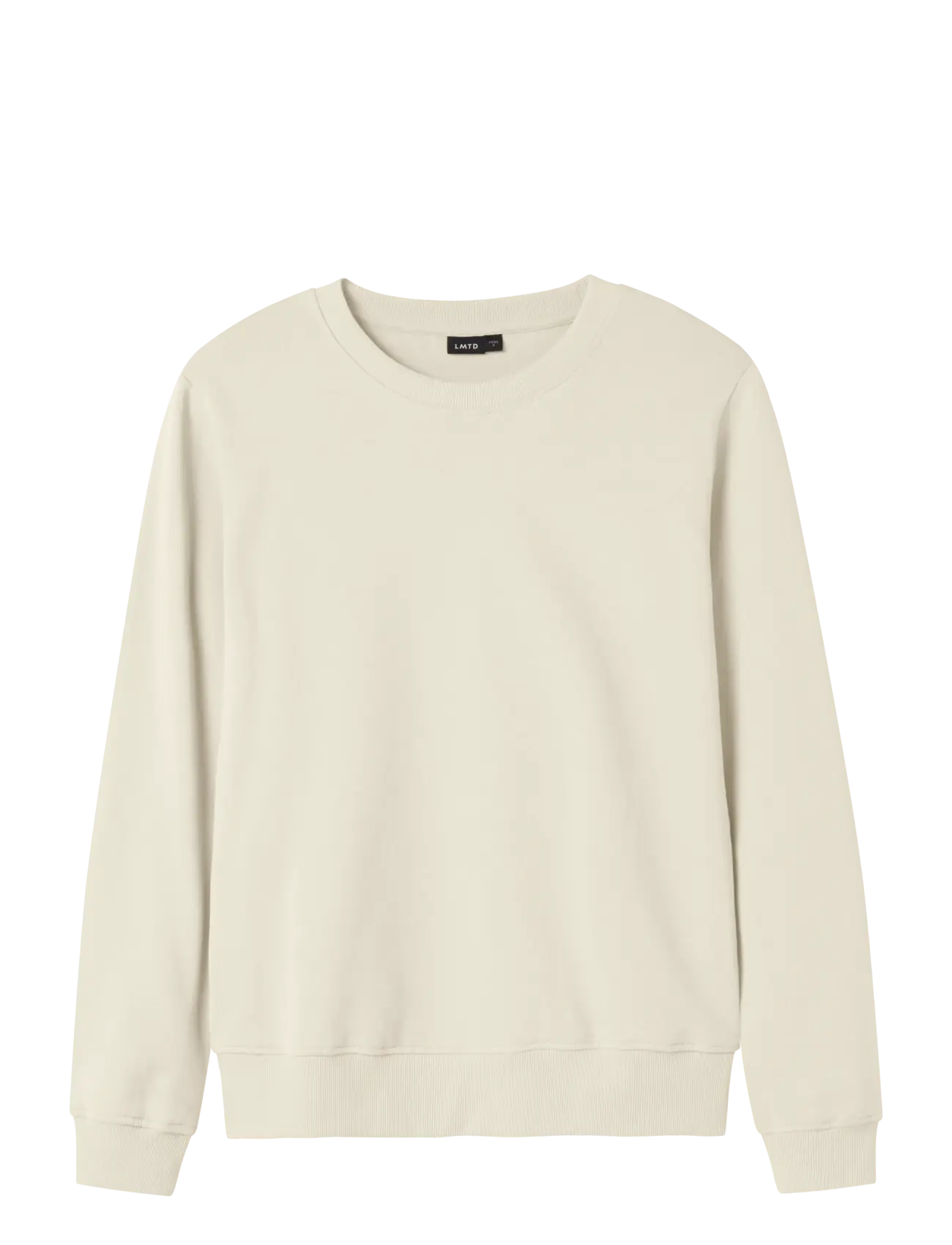 LMTD NLNNIZU LS BRU O-NECK SWEAT NOOS - LMTD - TURTLEDOVE / cream