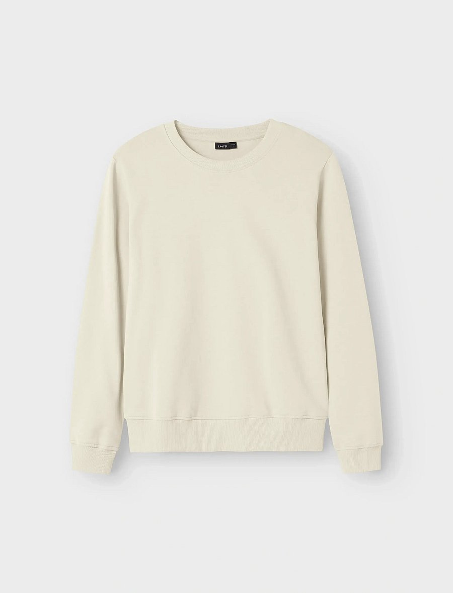 LMTD - NLNNIZU LS BRU O-NECK SWEAT NOOS - sweatshirts - turtledove - 0