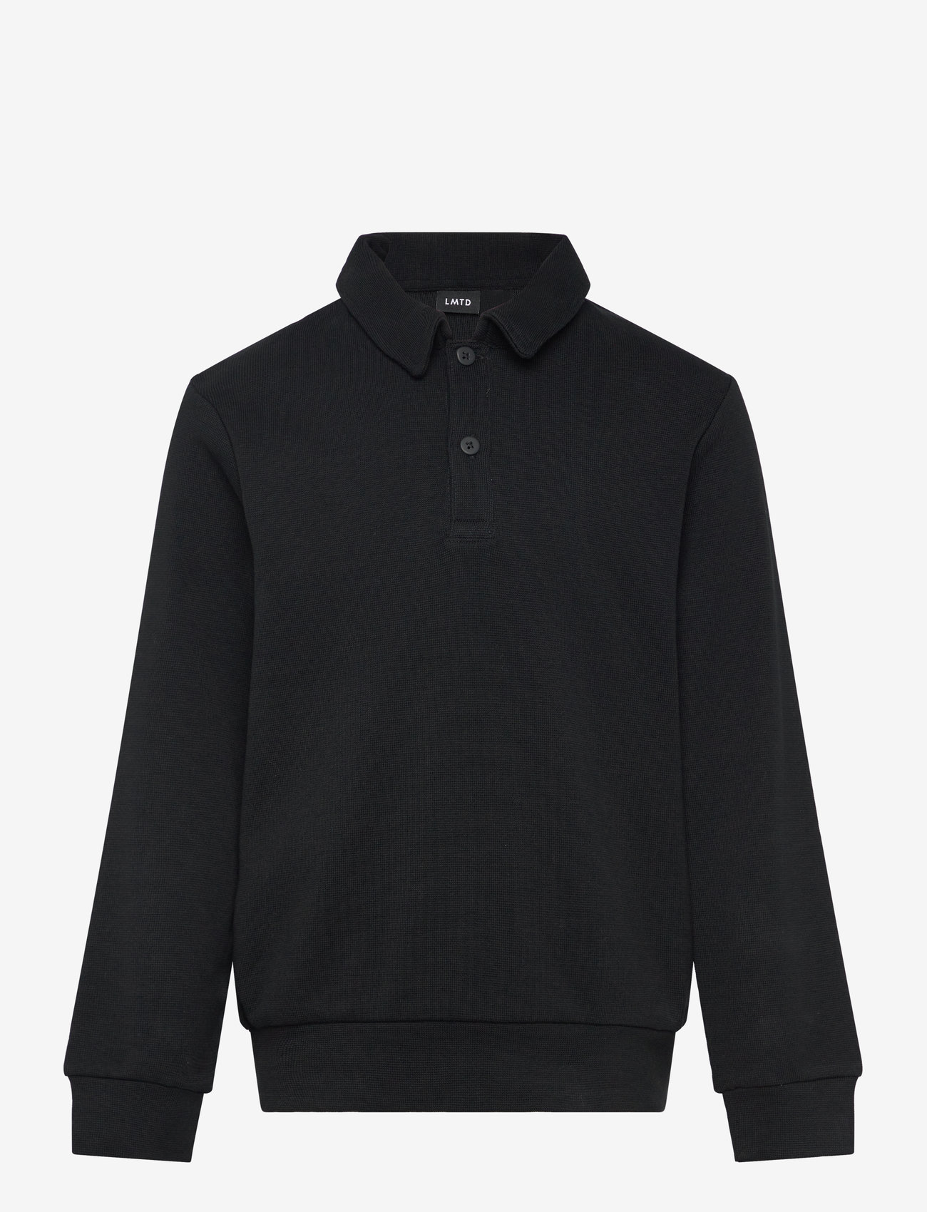 LMTD - NLMNIKID LS POLO SWEAT - black - 1