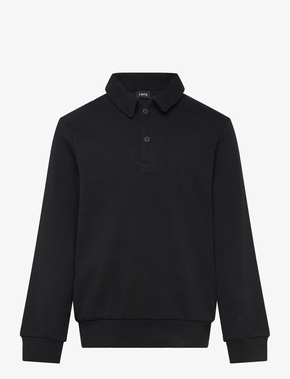 LMTD - NLMNIKID LS POLO SWEAT - dressipluusid - black - 1