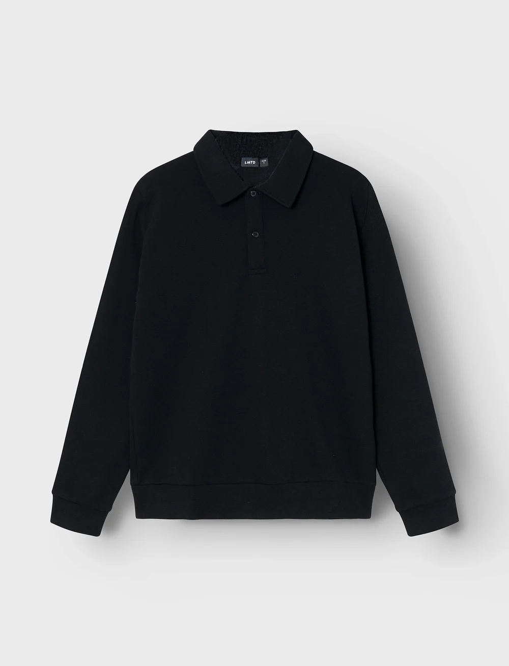 LMTD - NLMNIKID LS POLO SWEAT - dressipluusid - black - 0