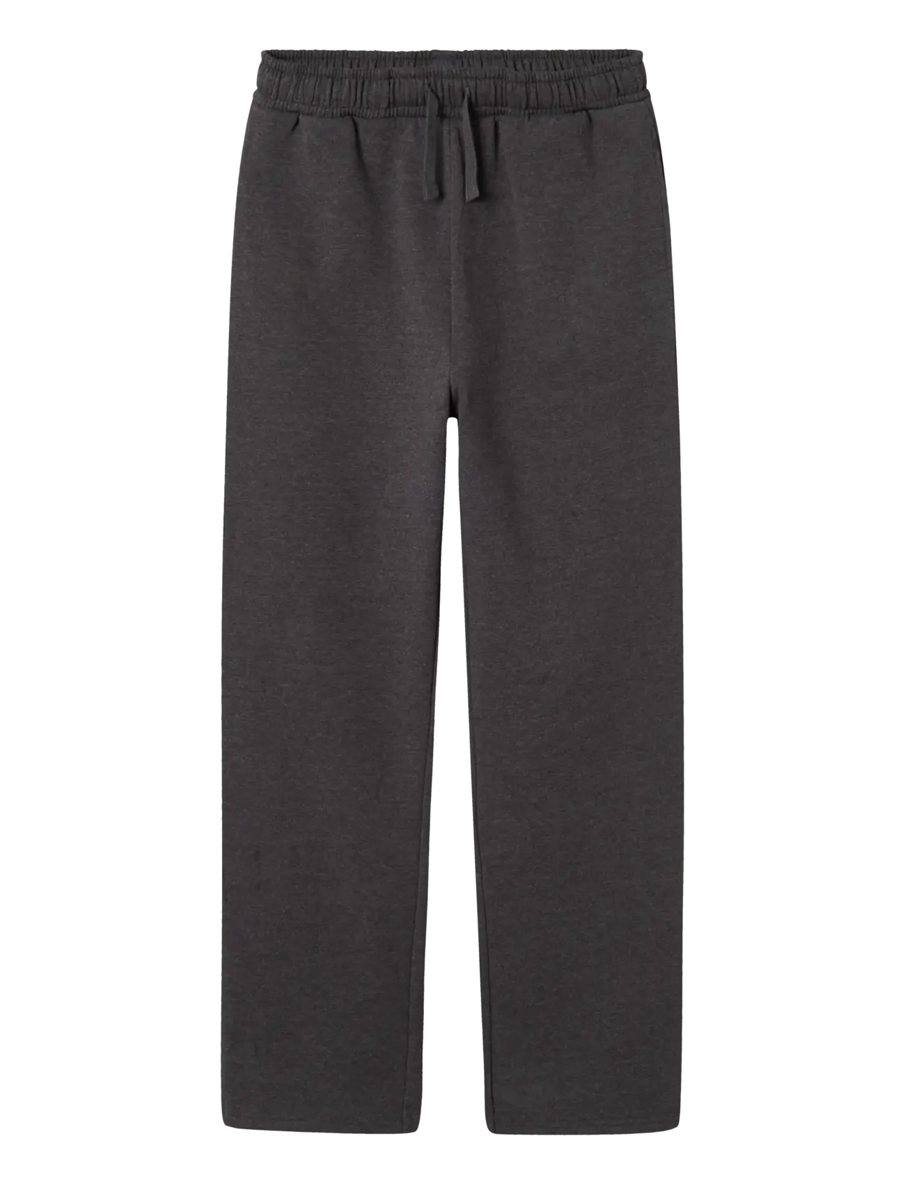 LMTD NLNNIZU BRU STRAIGHT SWEAT PANT NOOS - Nederdelar - DARK GREY MELANGE / grey