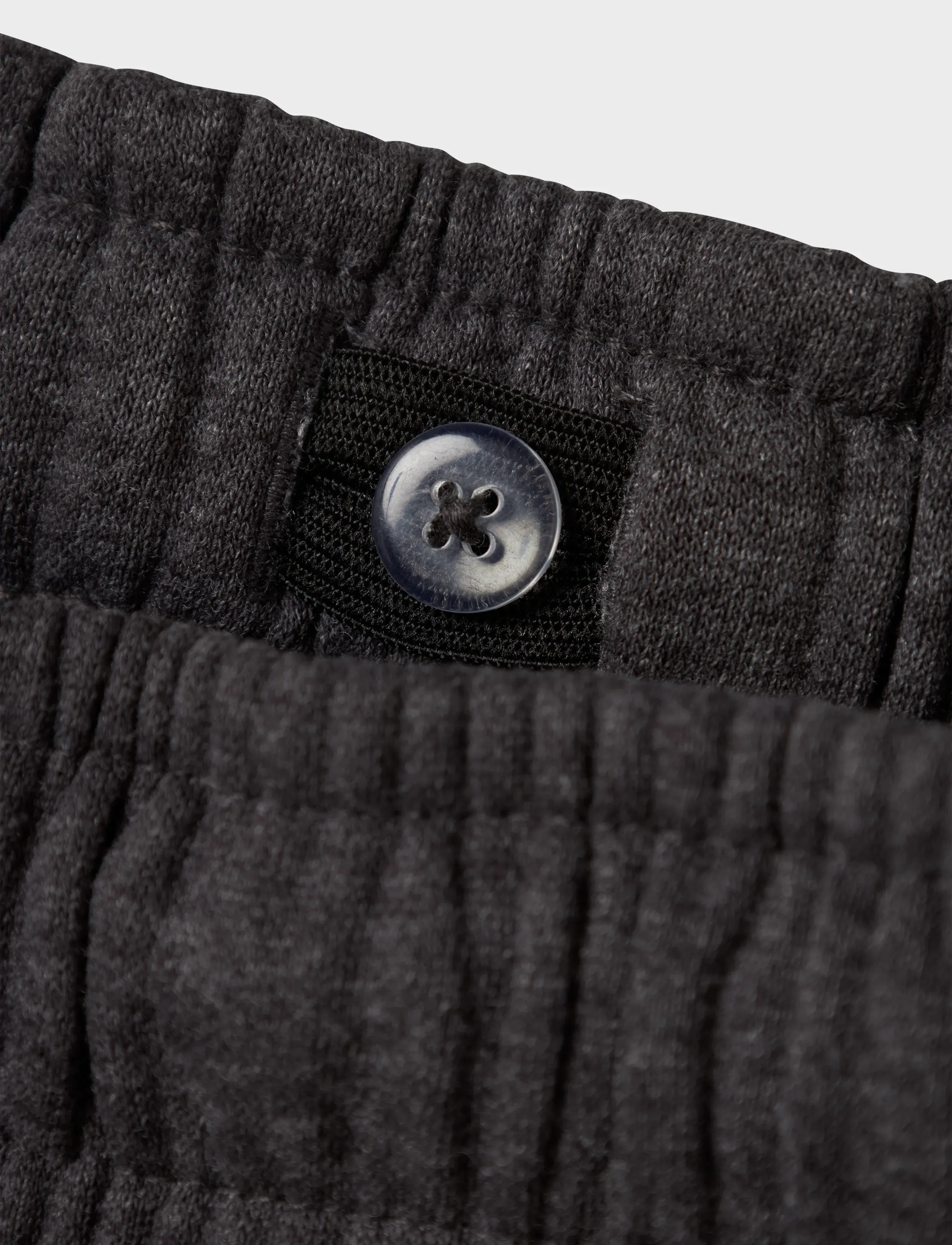LMTD - NLNNIZU BRU STRAIGHT SWEAT PANT NOOS - joggings - dark grey melange - 4