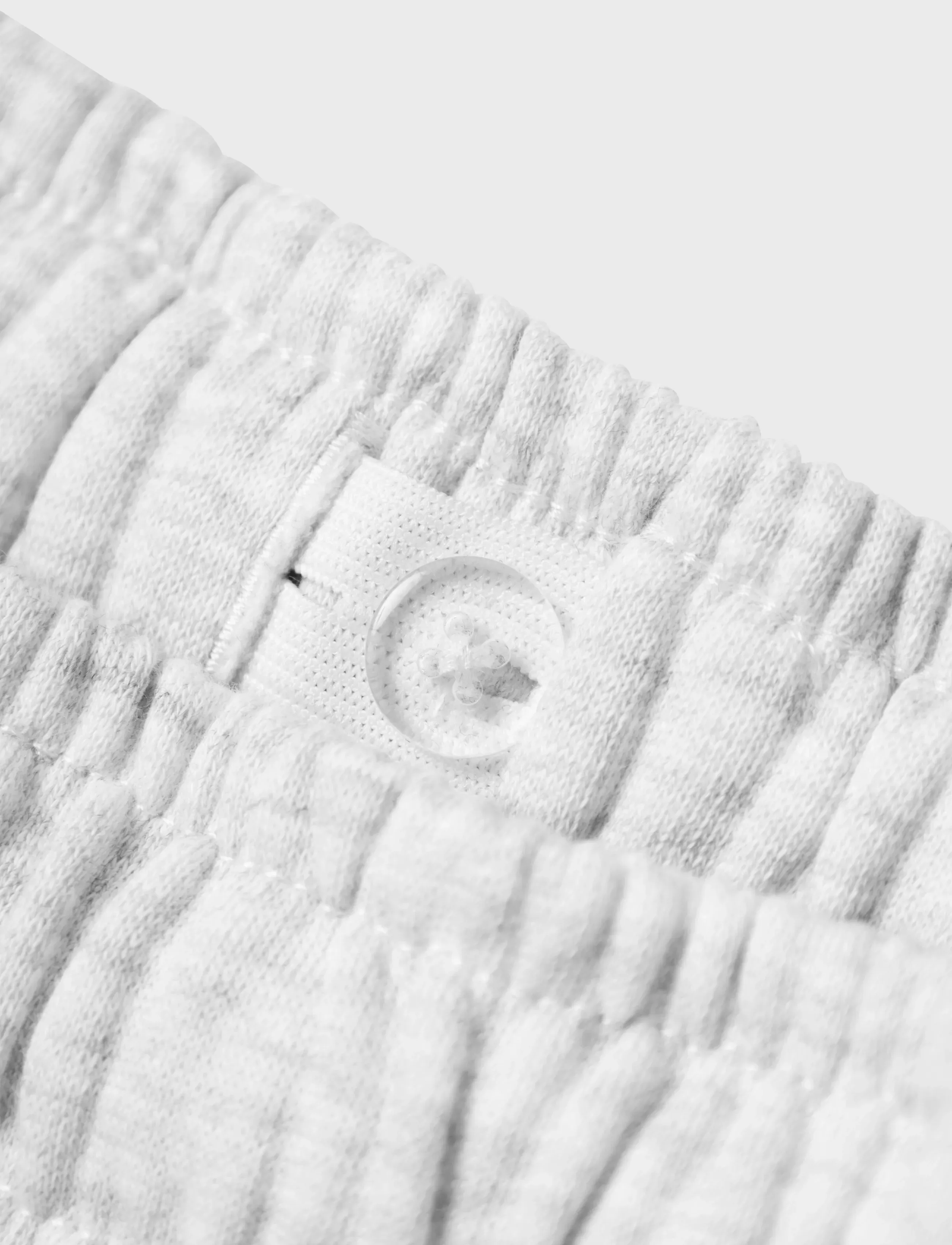 LMTD - NLNNIZU BRU STRAIGHT SWEAT PANT NOOS - sweatpants - light grey melange - 5