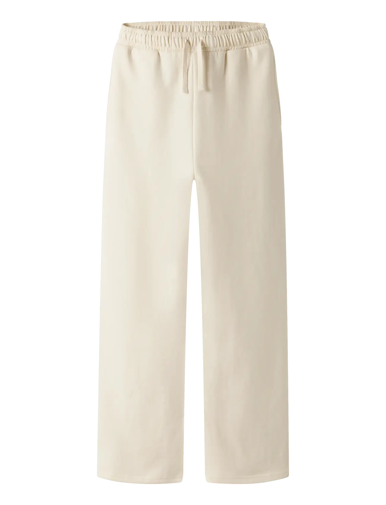 LMTD NLNNIZU BRU STRAIGHT SWEAT PANT NOOS - Nederdelar - TURTLEDOVE / cream