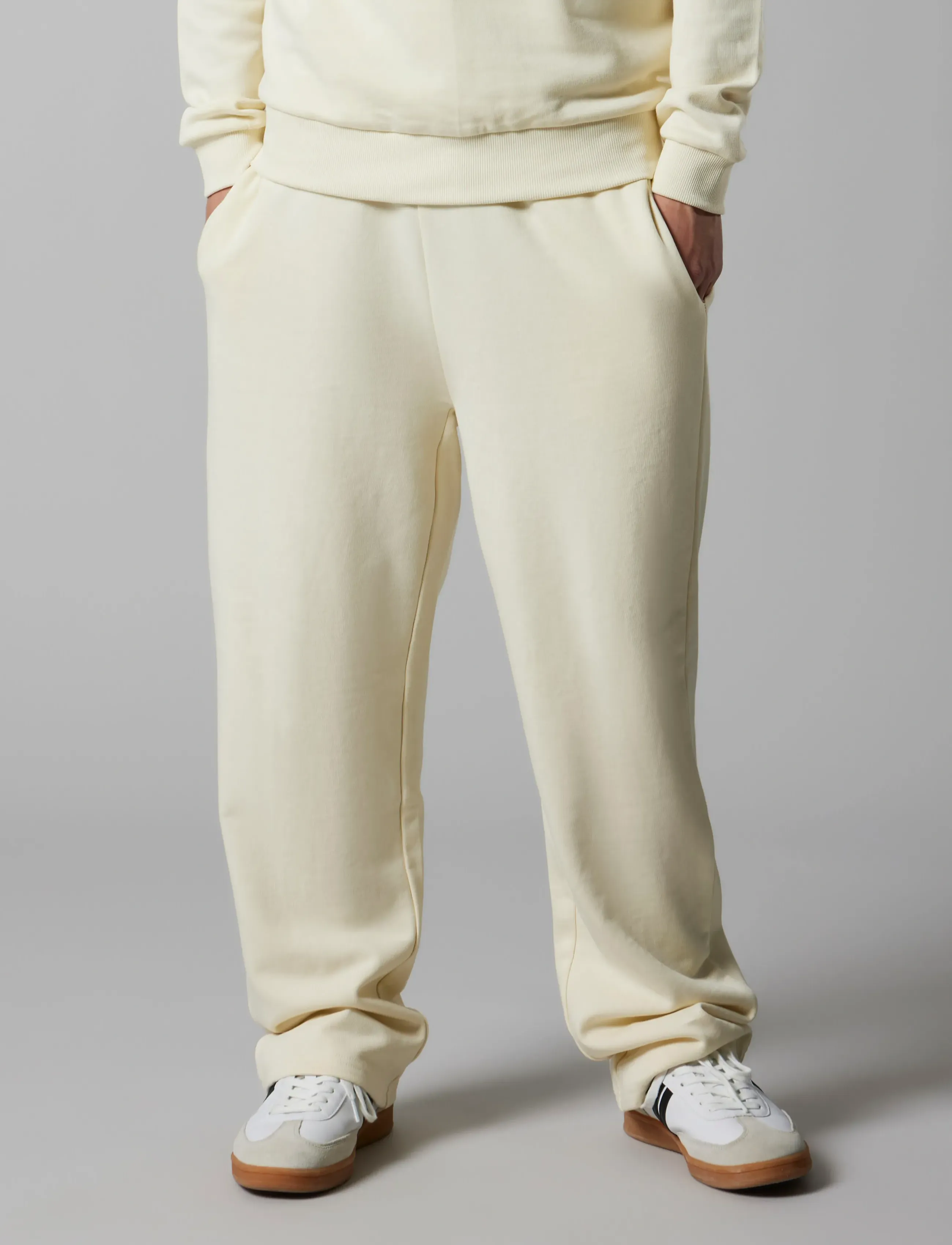 LMTD - NLNNIZU BRU STRAIGHT SWEAT PANT NOOS - sweatpants - turtledove - 4