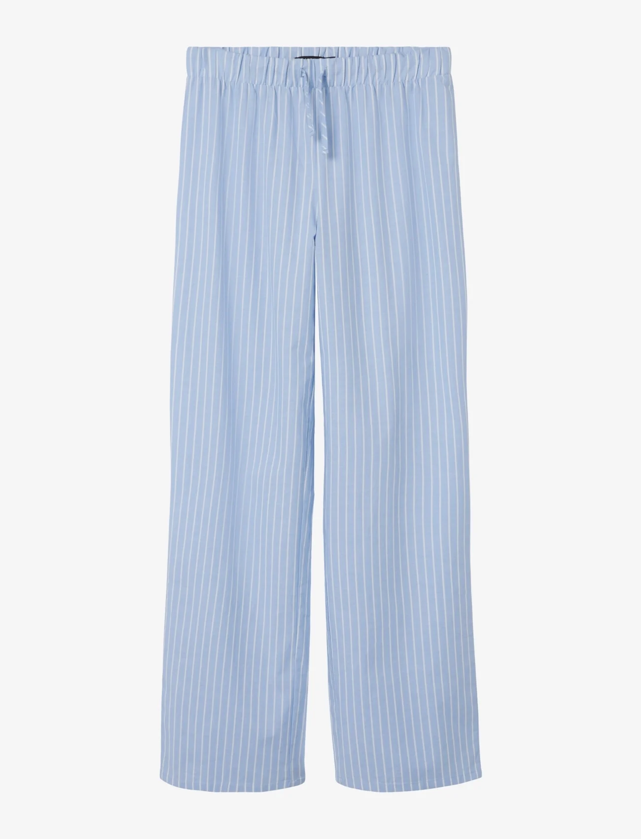 LMTD - NLFFOUIPE POPLIN STRAIGHT PANT - spodnie - bel air blue - 1