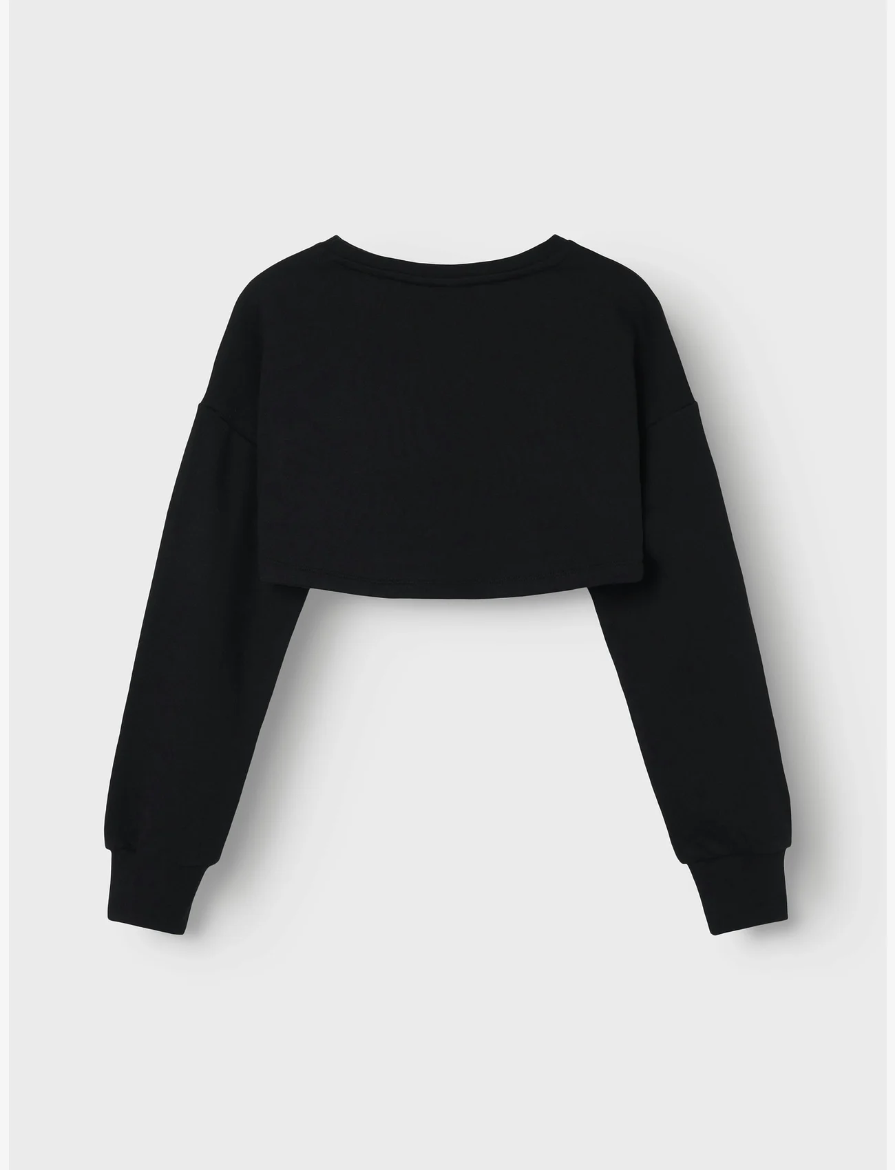 LMTD - NLFBAJA LS SHRUG - sweatshirts - black - 1