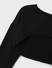 LMTD - NLFBAJA LS SHRUG - sweatshirts - black - 3